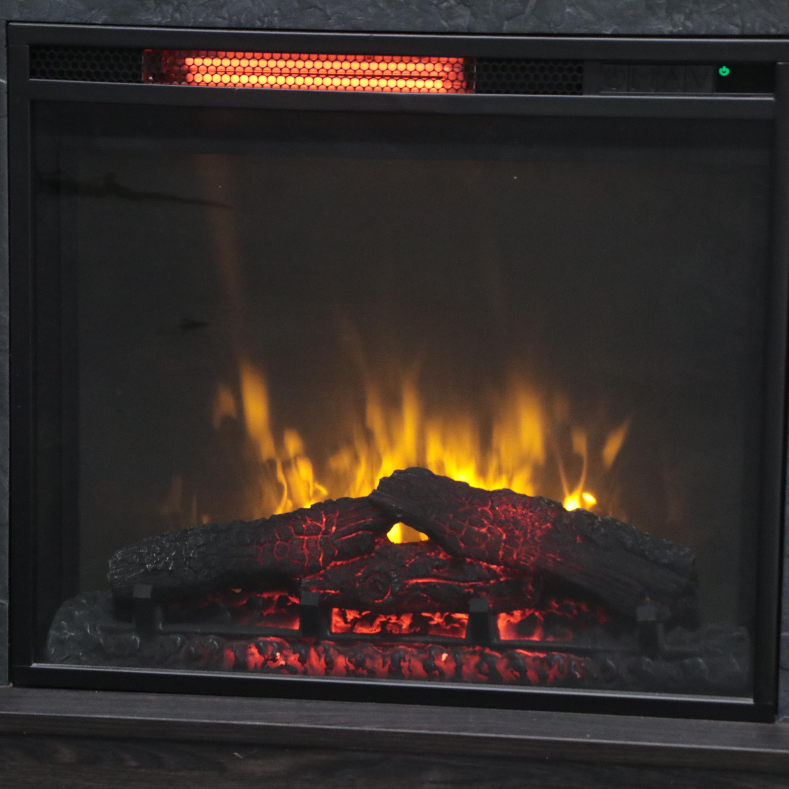 Greentouch "Model 2320CPB" Rolling Electric Fireplace EBTH