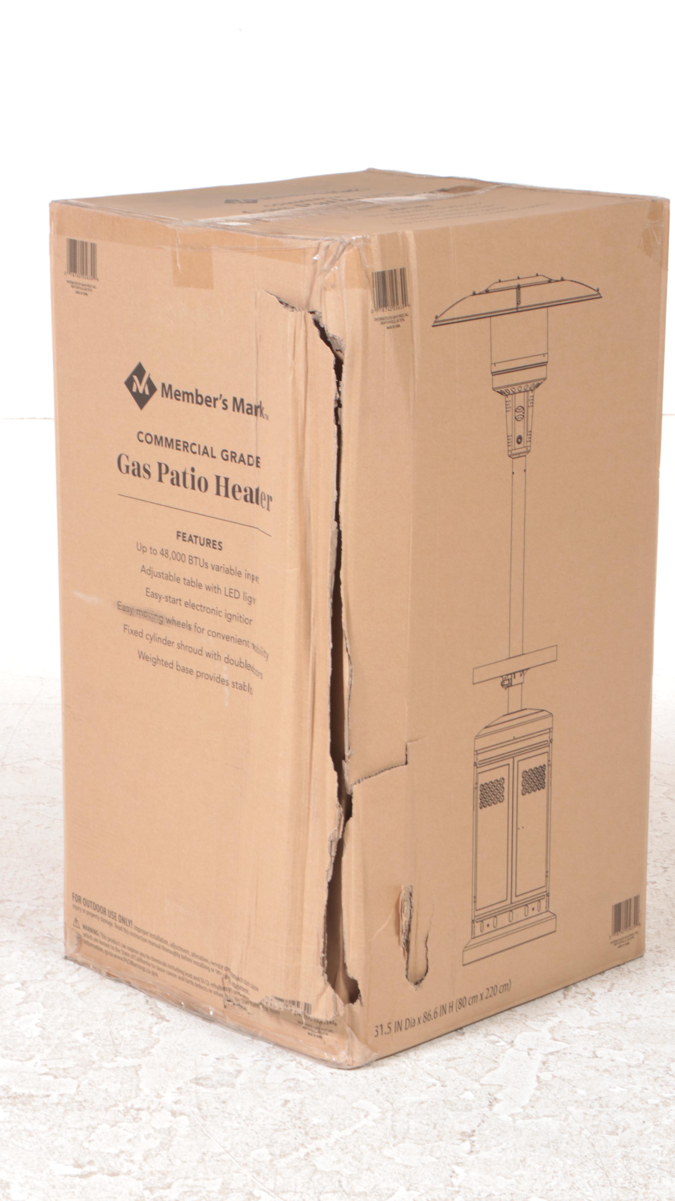 Member's Mark Commercial Grade Gas Patio Heater EBTH