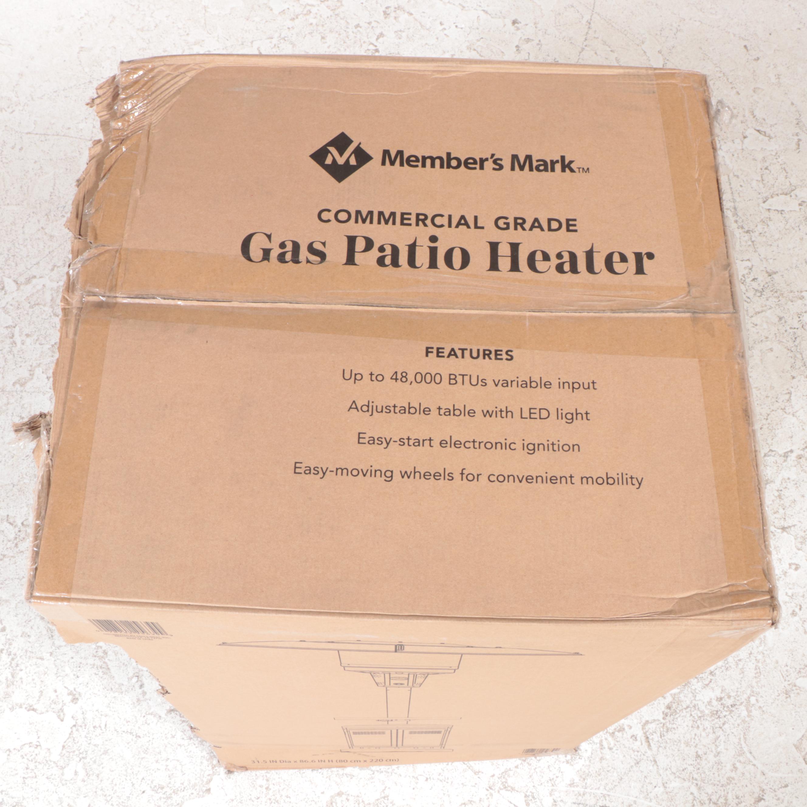Member's Mark Commercial Grade Gas Patio Heater EBTH