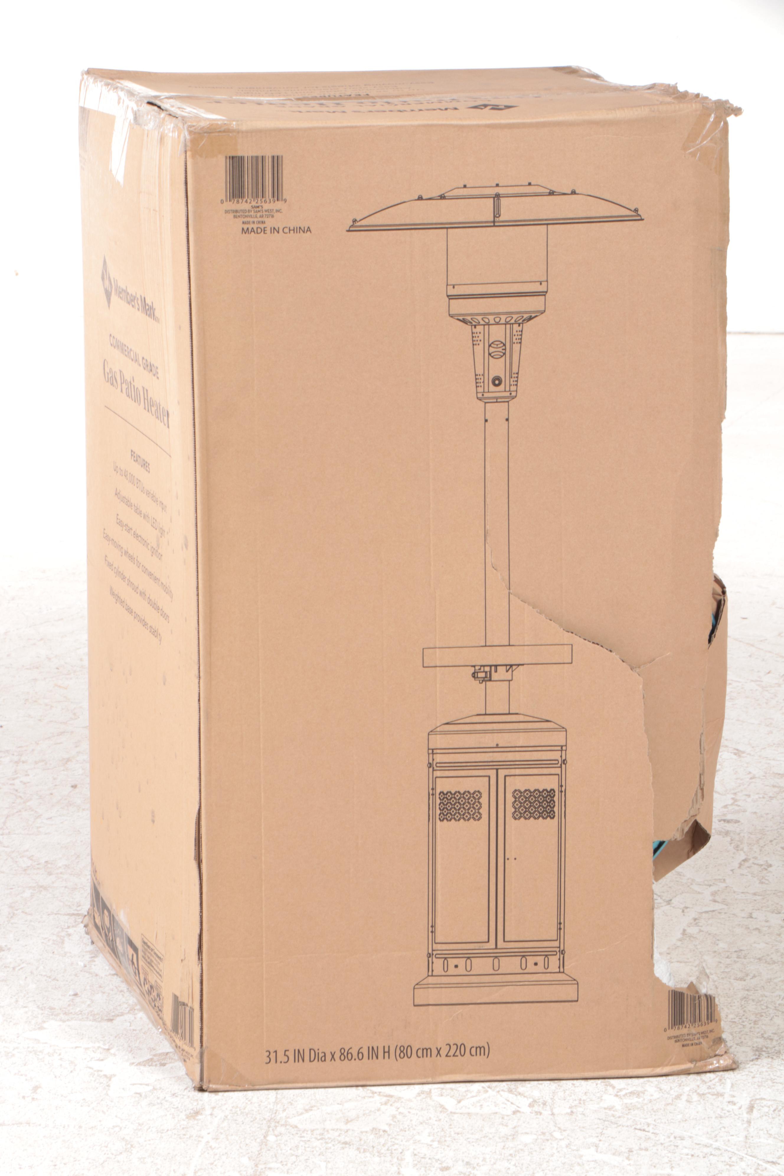 Member's Mark Commercial Grade Gas Patio Heater EBTH