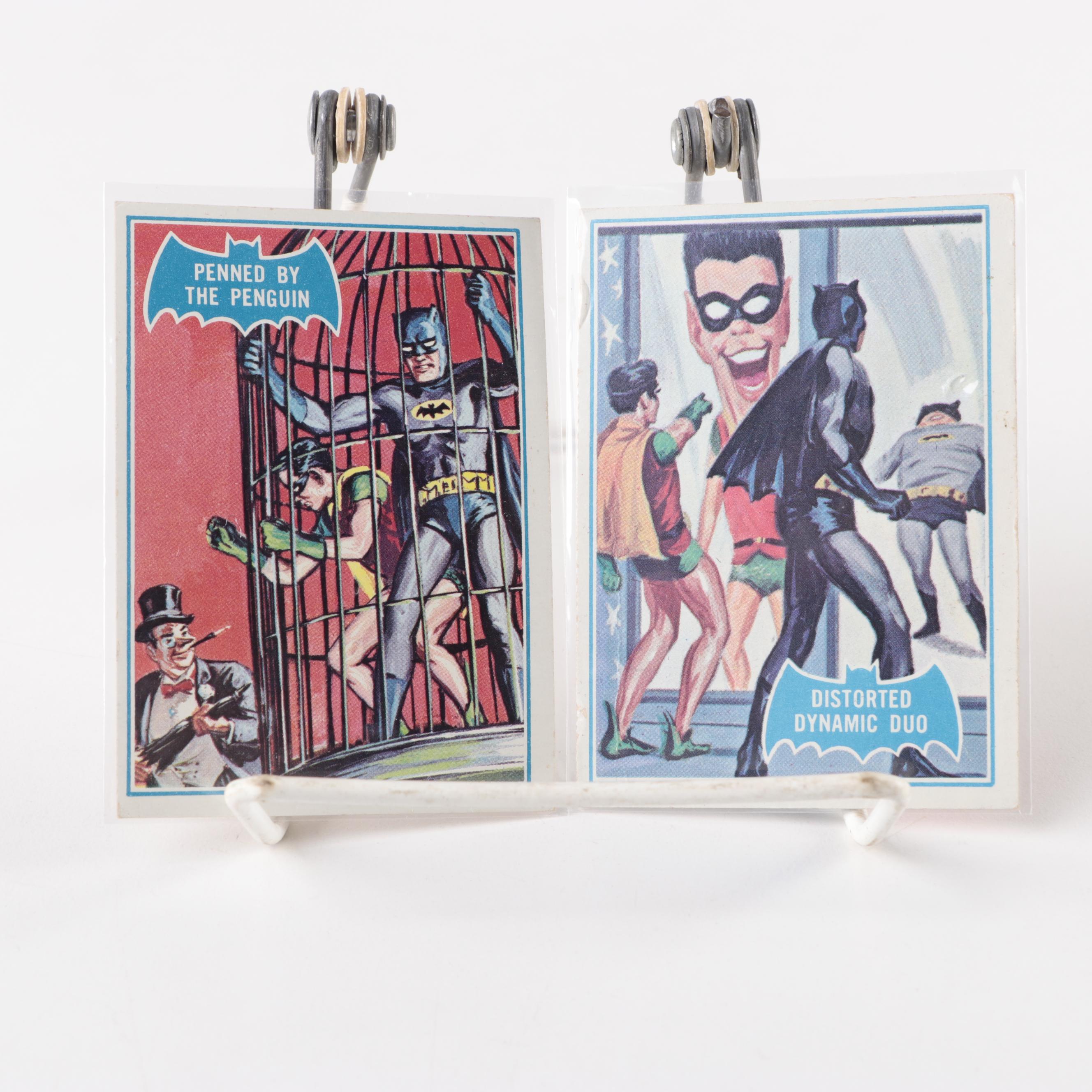 1966 Topps Batman Blue Bat Trading Cards | EBTH