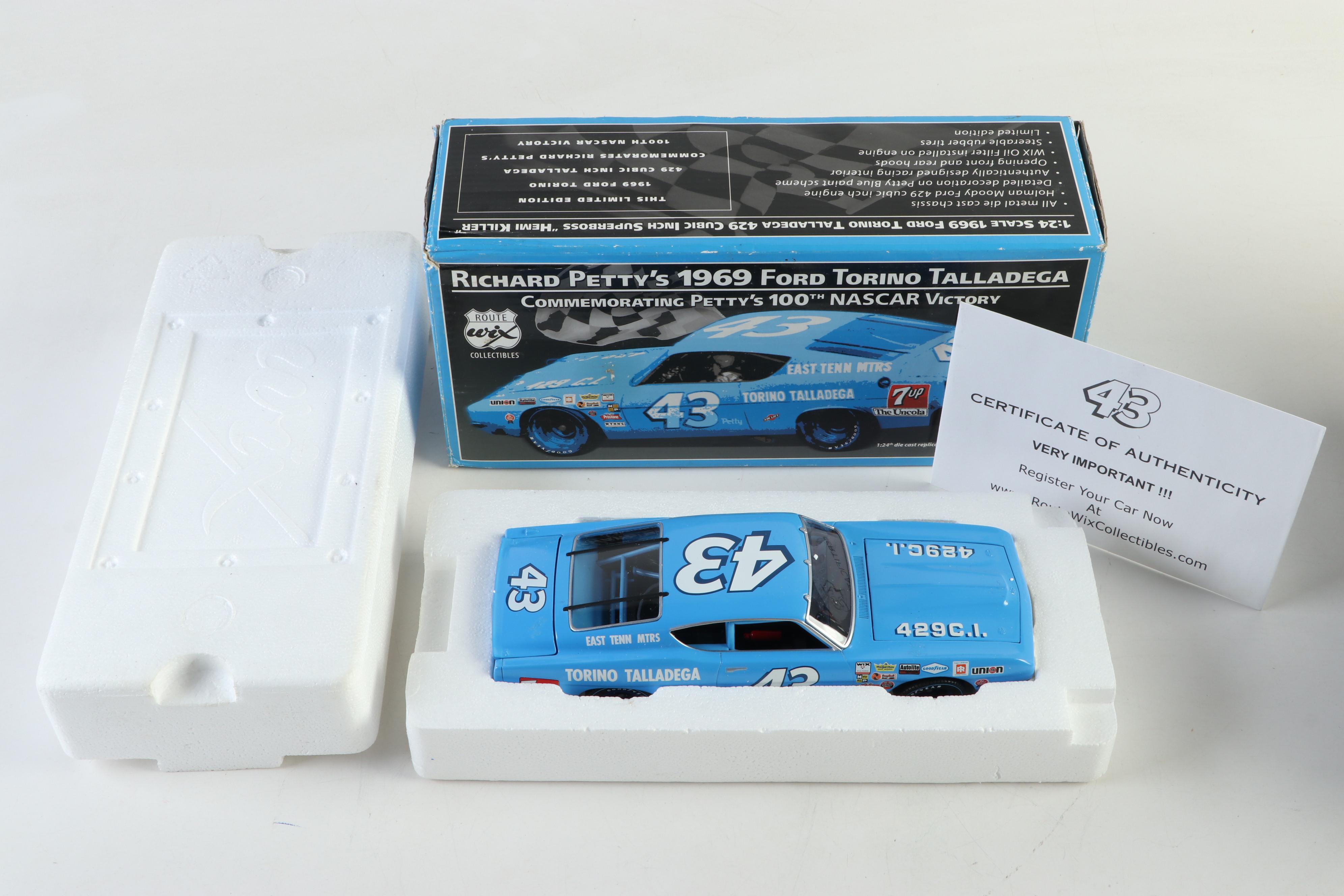 Racing Champions, Mattel, and Other NASCAR Richard Petty Diecast Stock