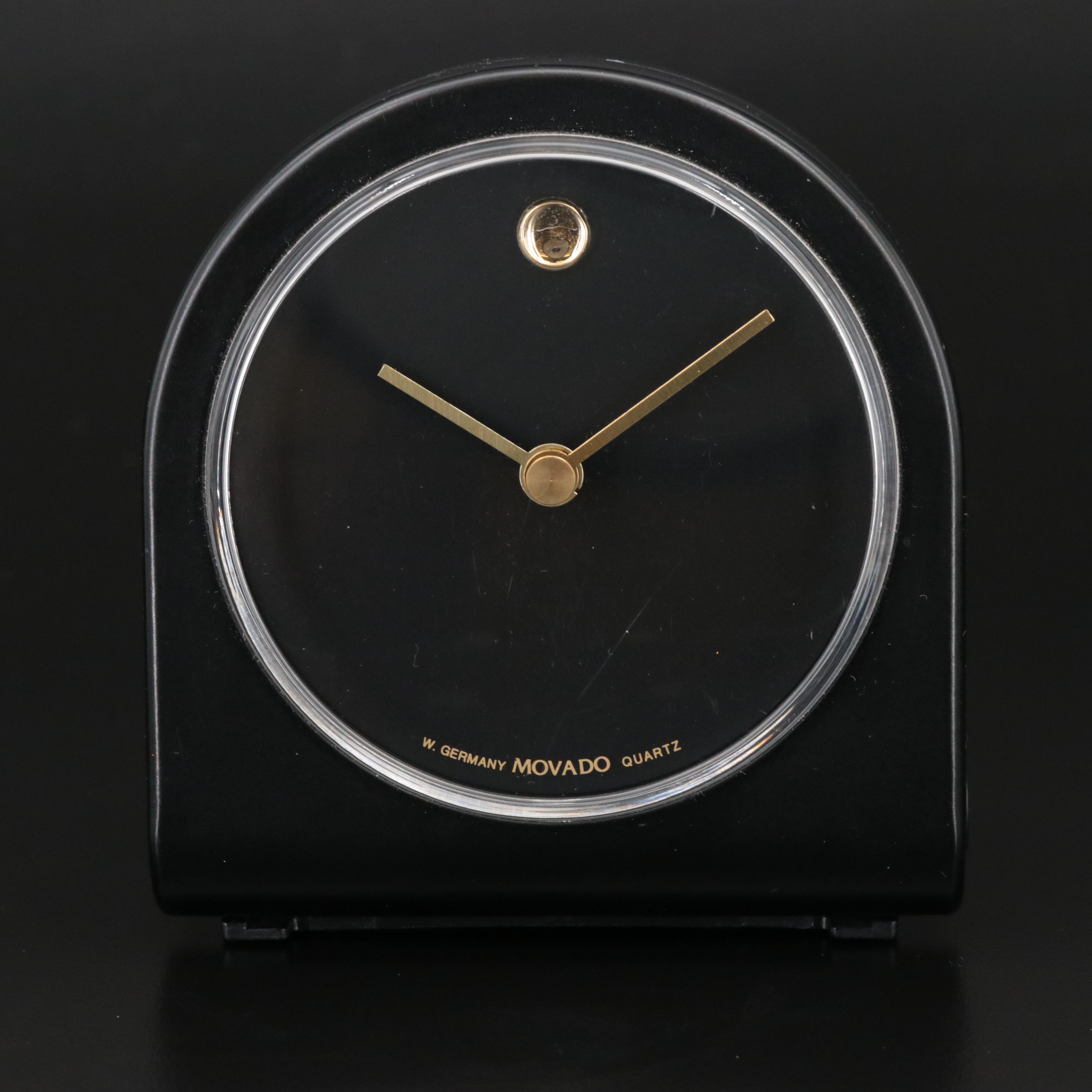 Movado Contemporary Desk Clock EBTH