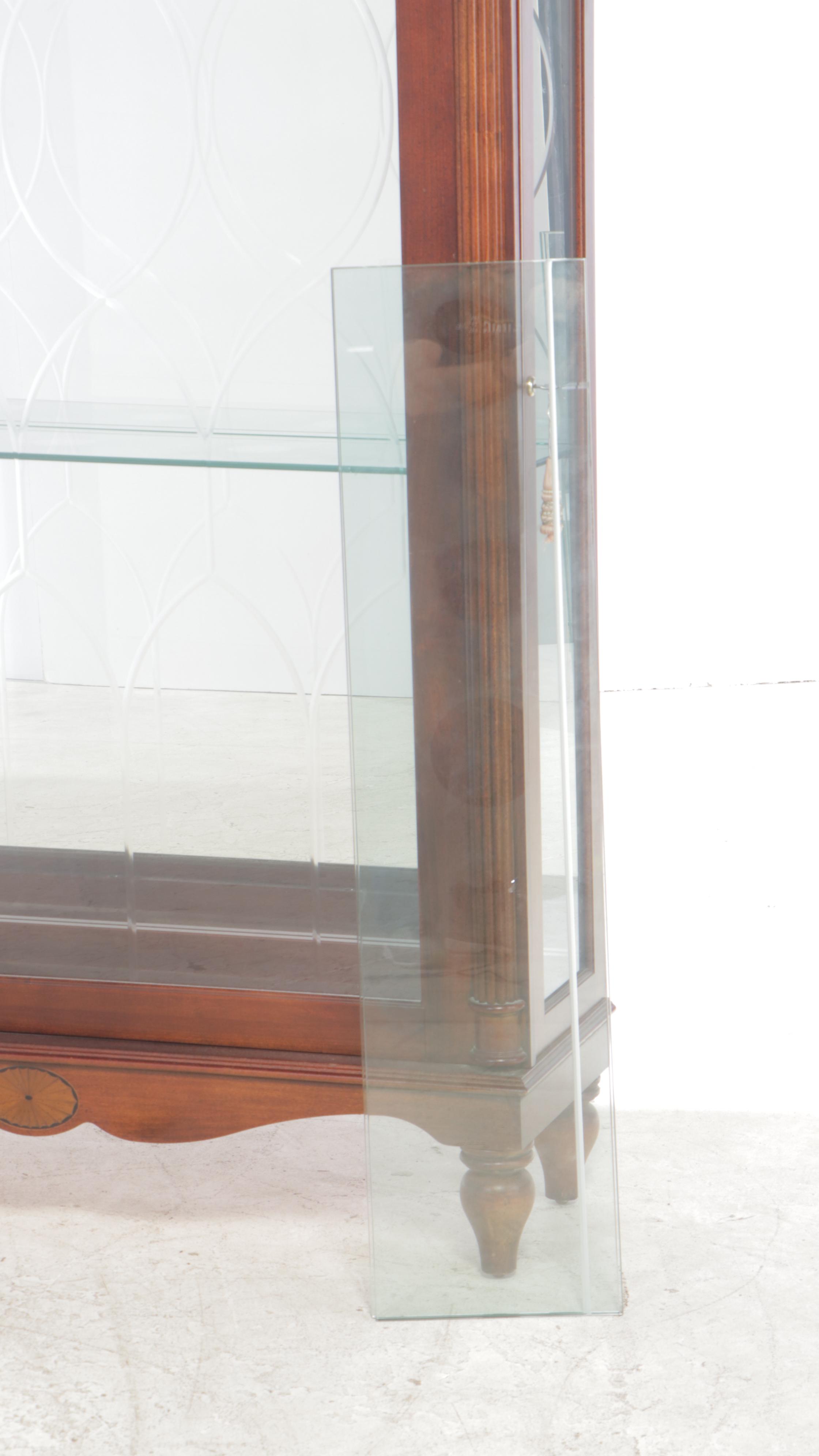 Pulaski III Style CherrywoodStained SlidingDoor Display