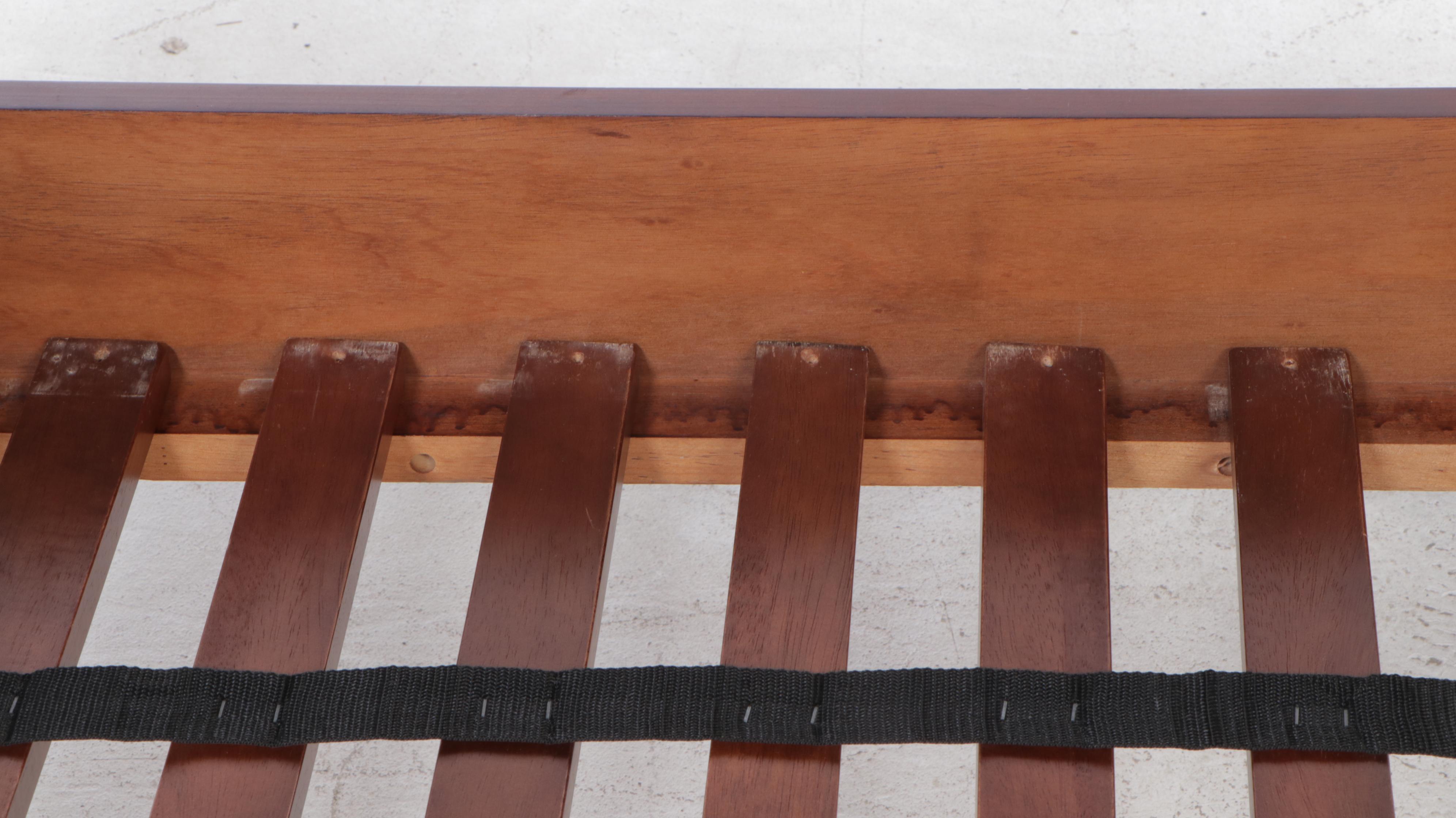 Twin Size Sleigh Bed with Slats | EBTH