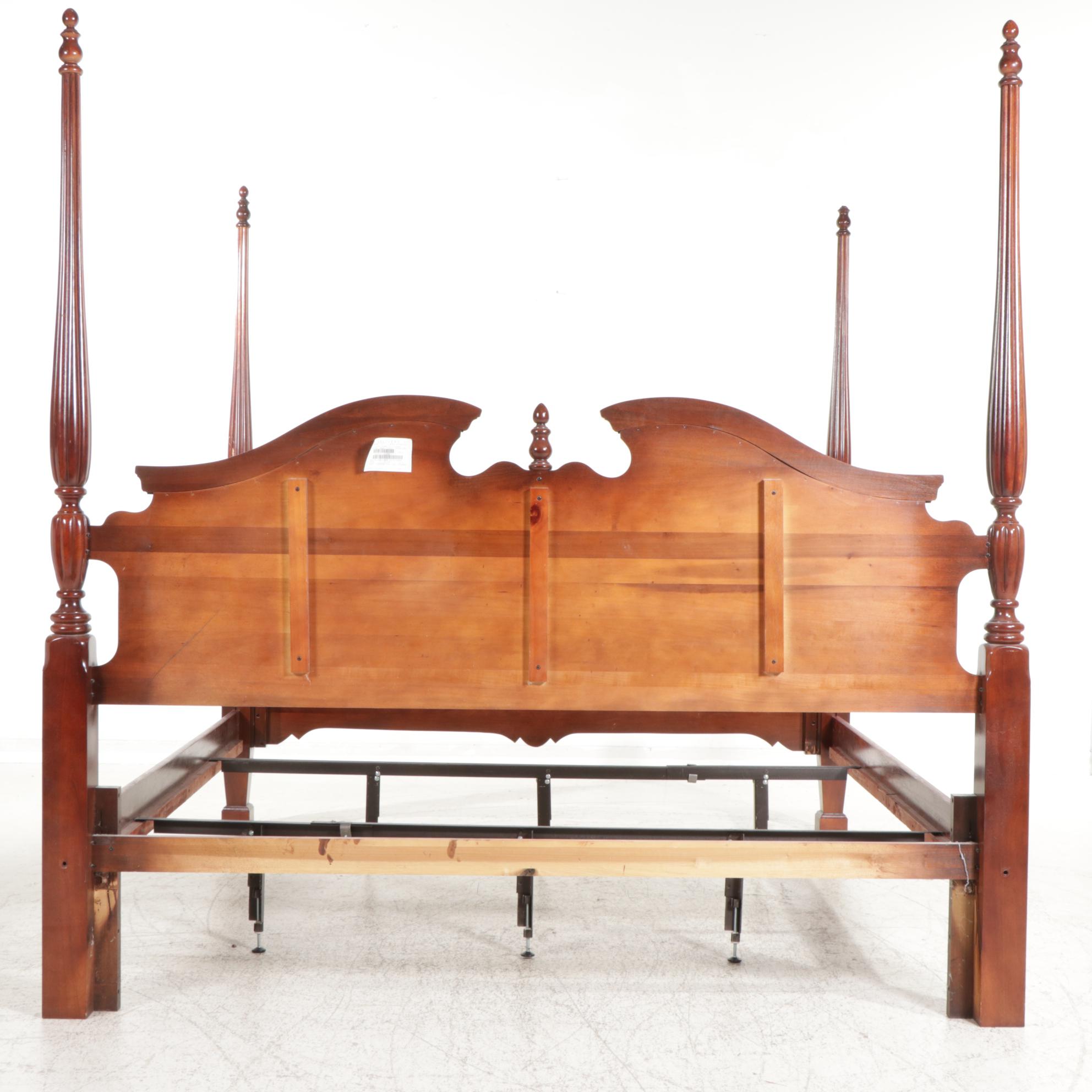 Kincaid "General William Lenoir" MahoganyStained Four Poster King Size