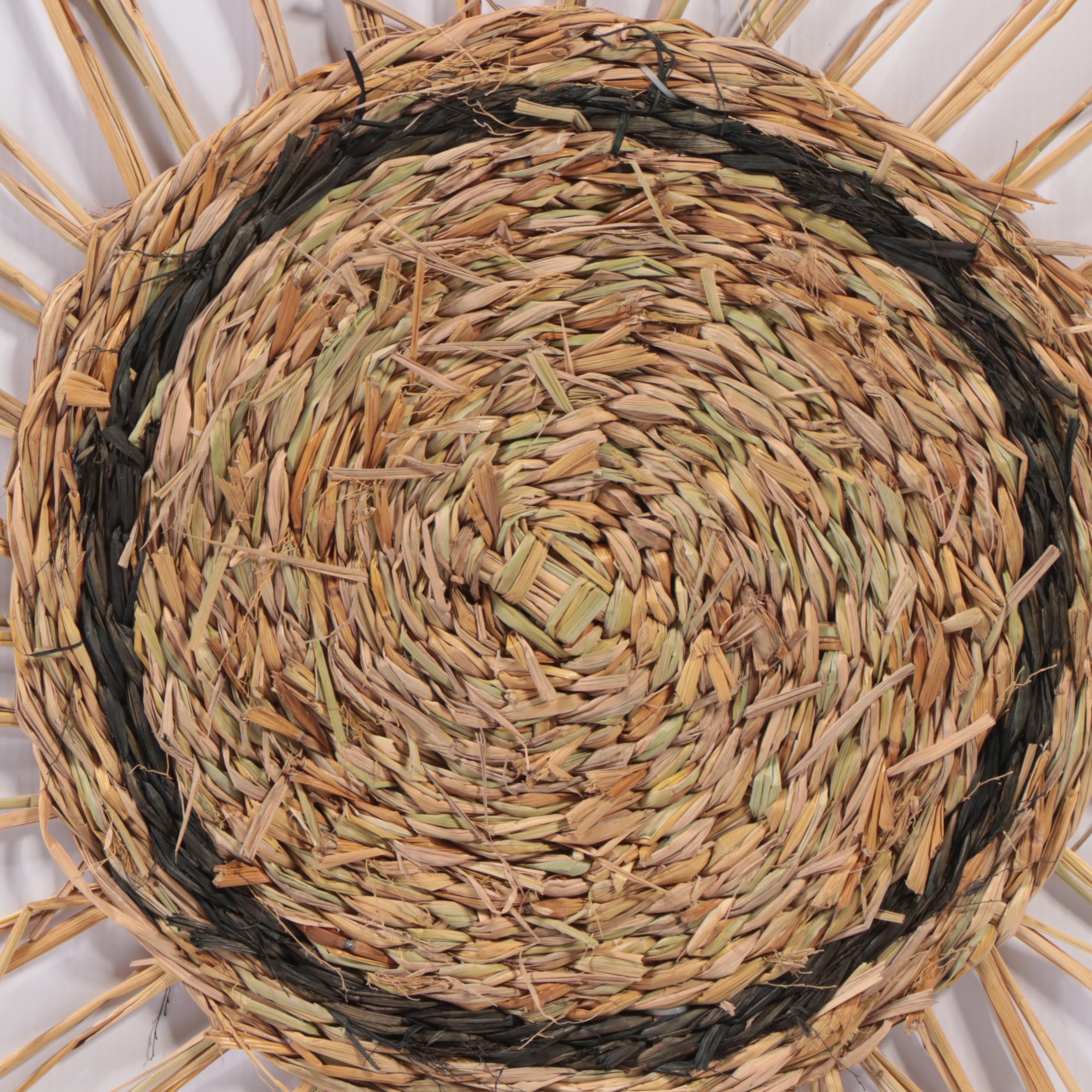 Threshold Routed Wood Wall Shelf with "Life is Beautiful" Print and