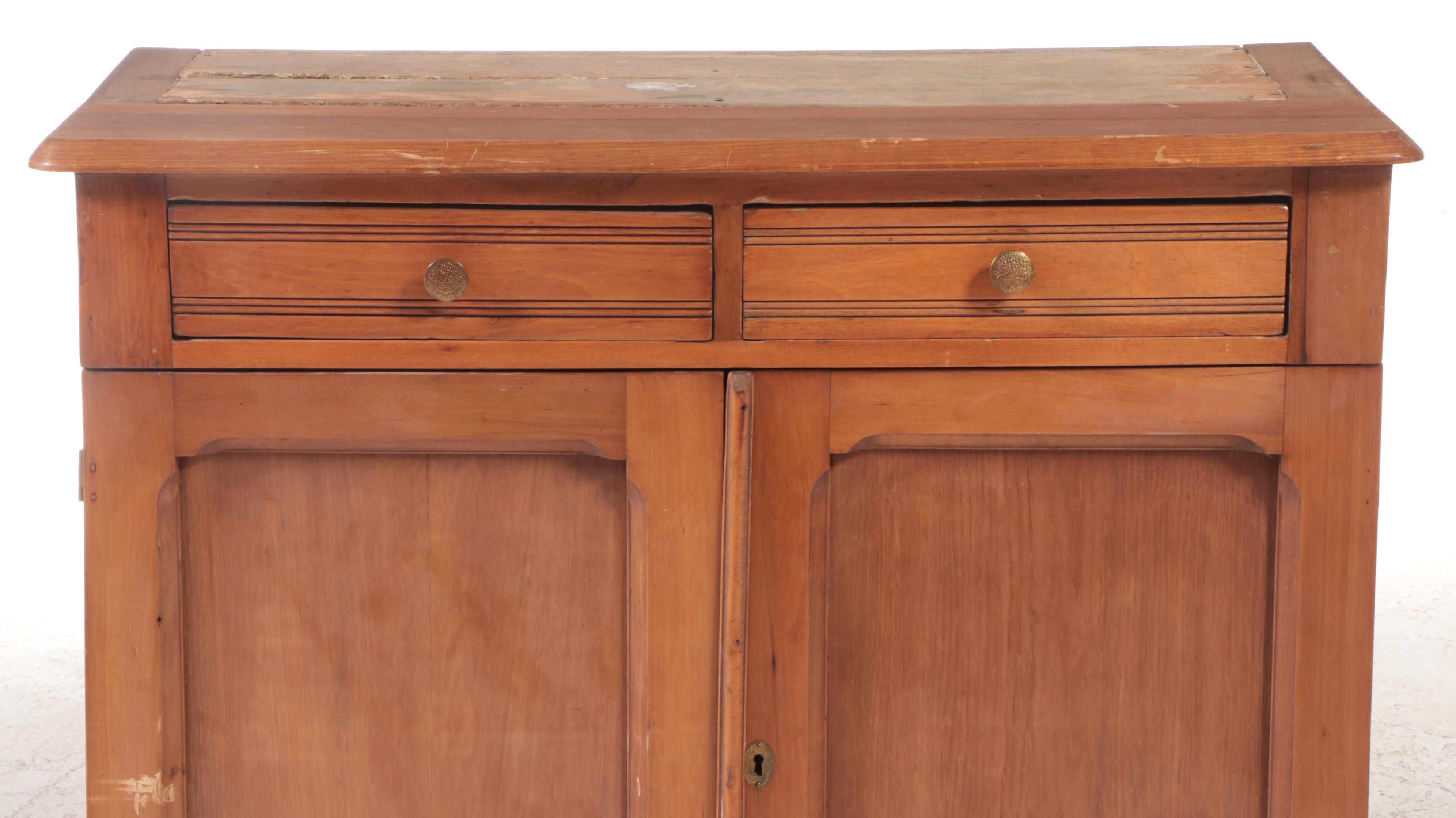 Victorian Eastlake Walnut Base EBTH