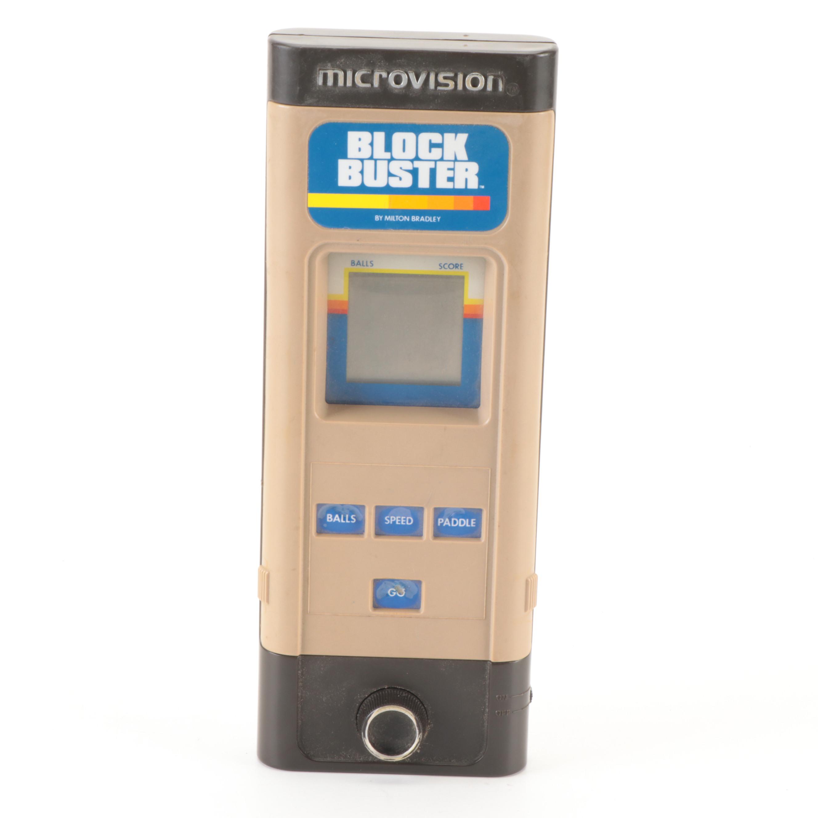 Milton Bradley Microvision Electronic Game System with Mattel