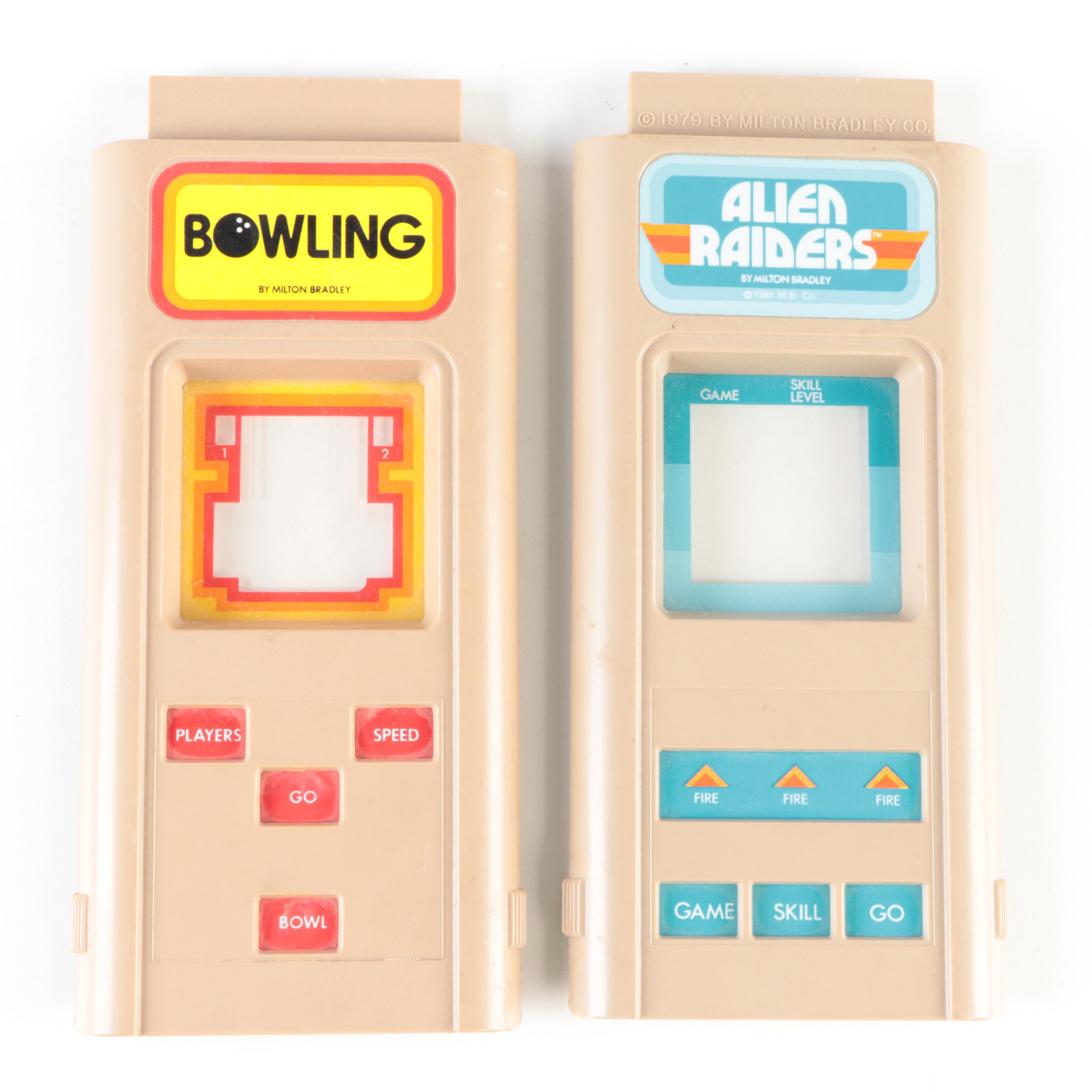 Milton Bradley Microvision Electronic Game System with Mattel Electronic Games EBTH