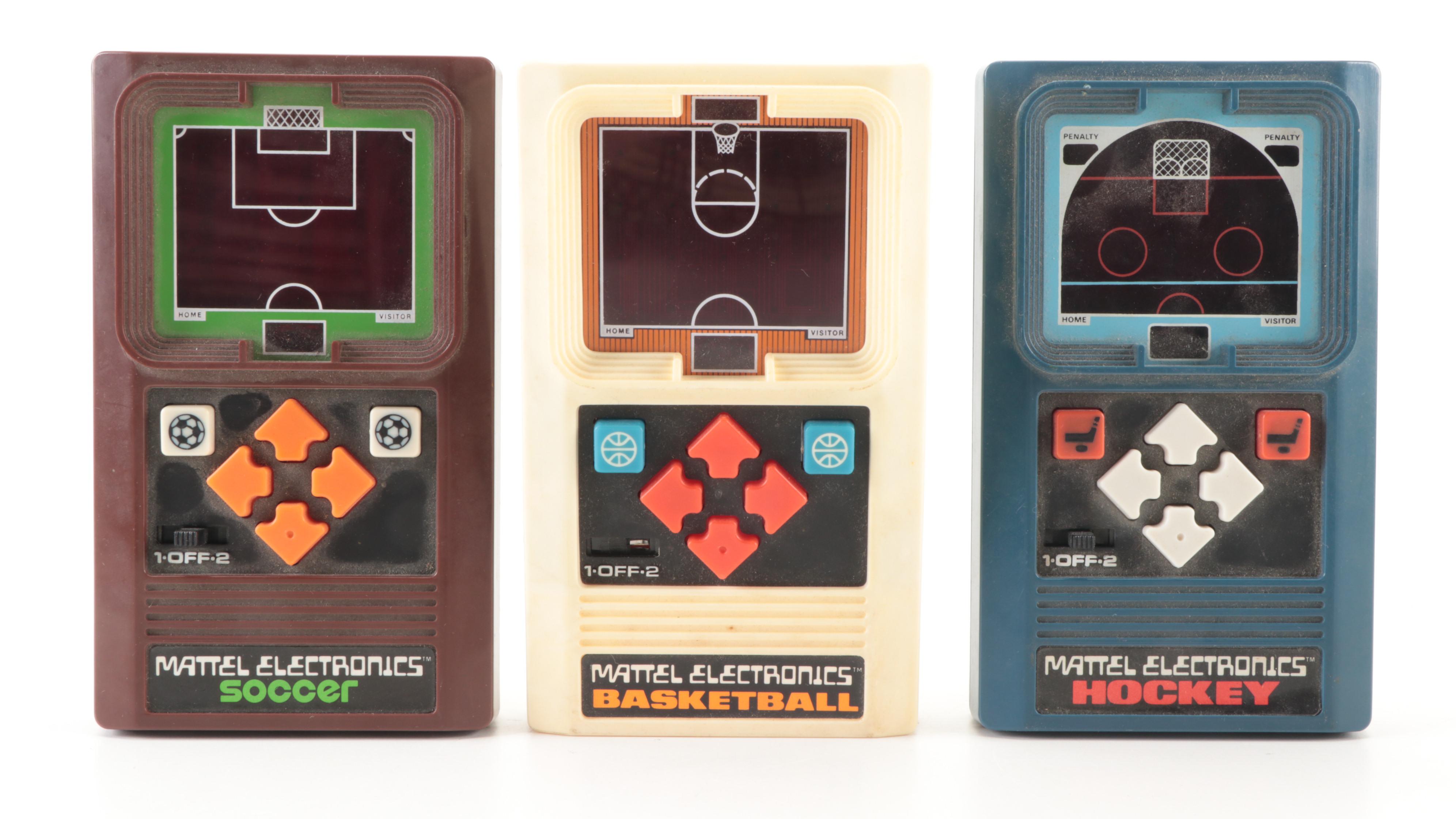 Milton Bradley Microvision Electronic Game System with Mattel