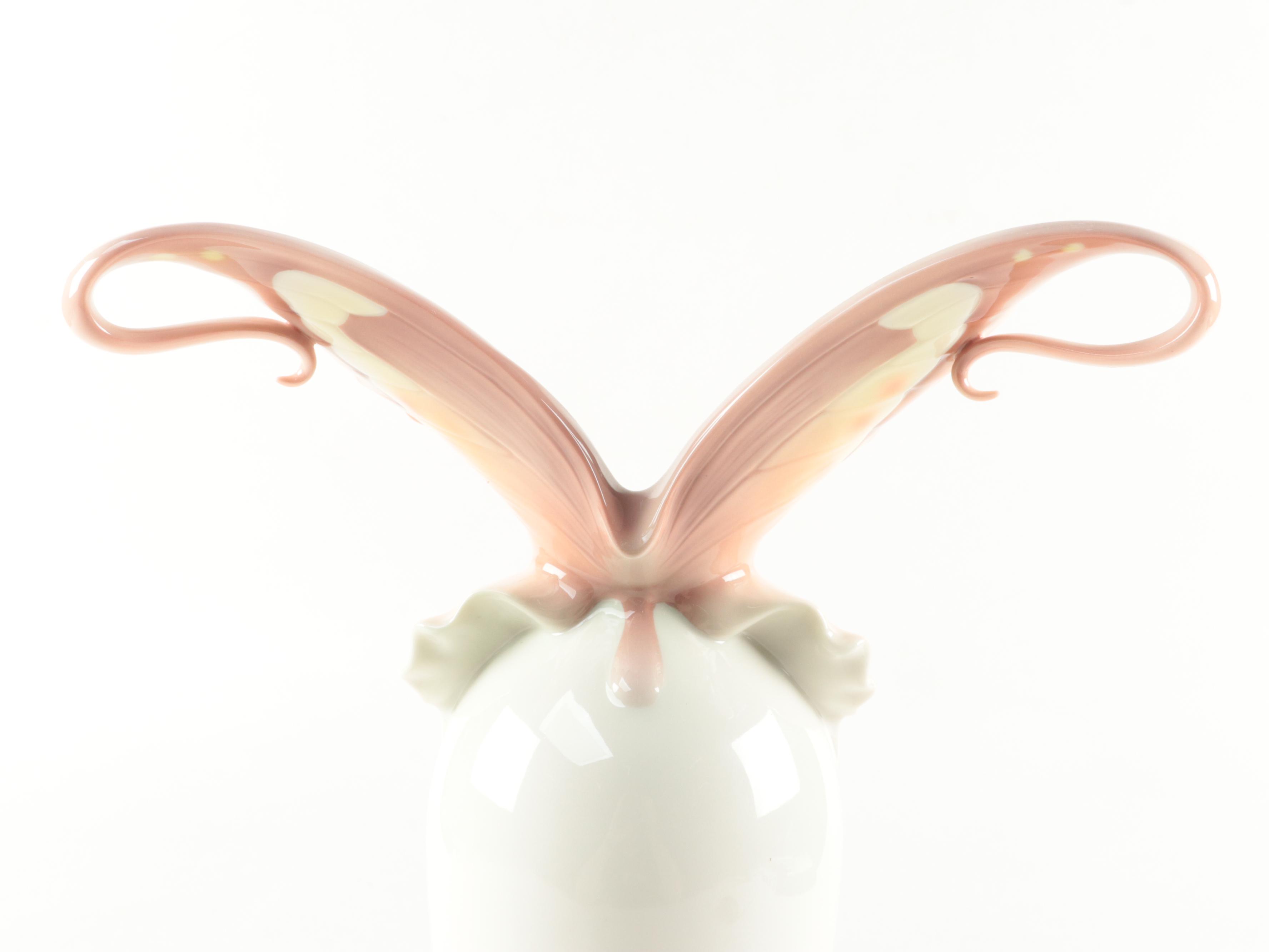 Franz Collection Porcelain Butterfly Vase EBTH