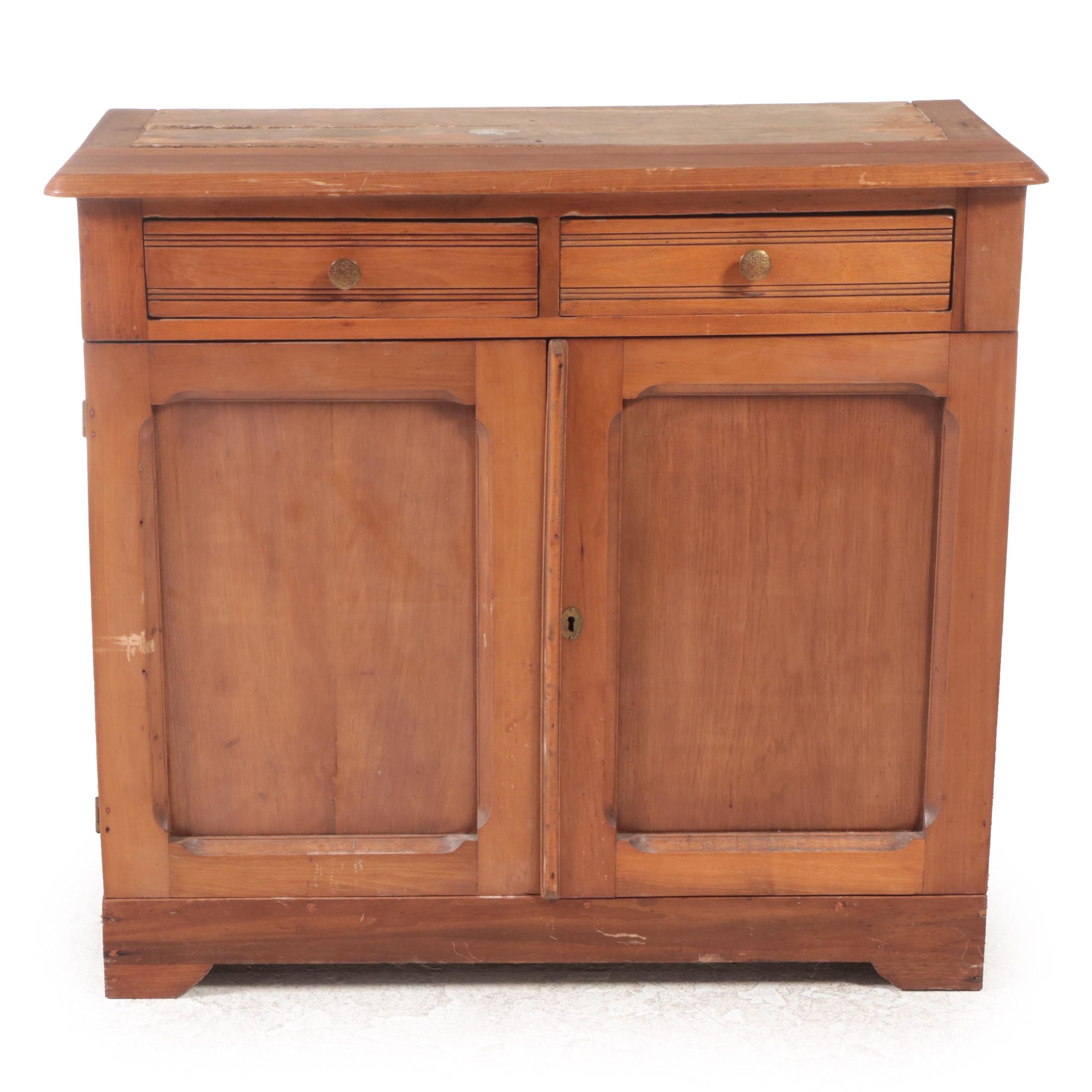 Victorian Eastlake Walnut Base EBTH