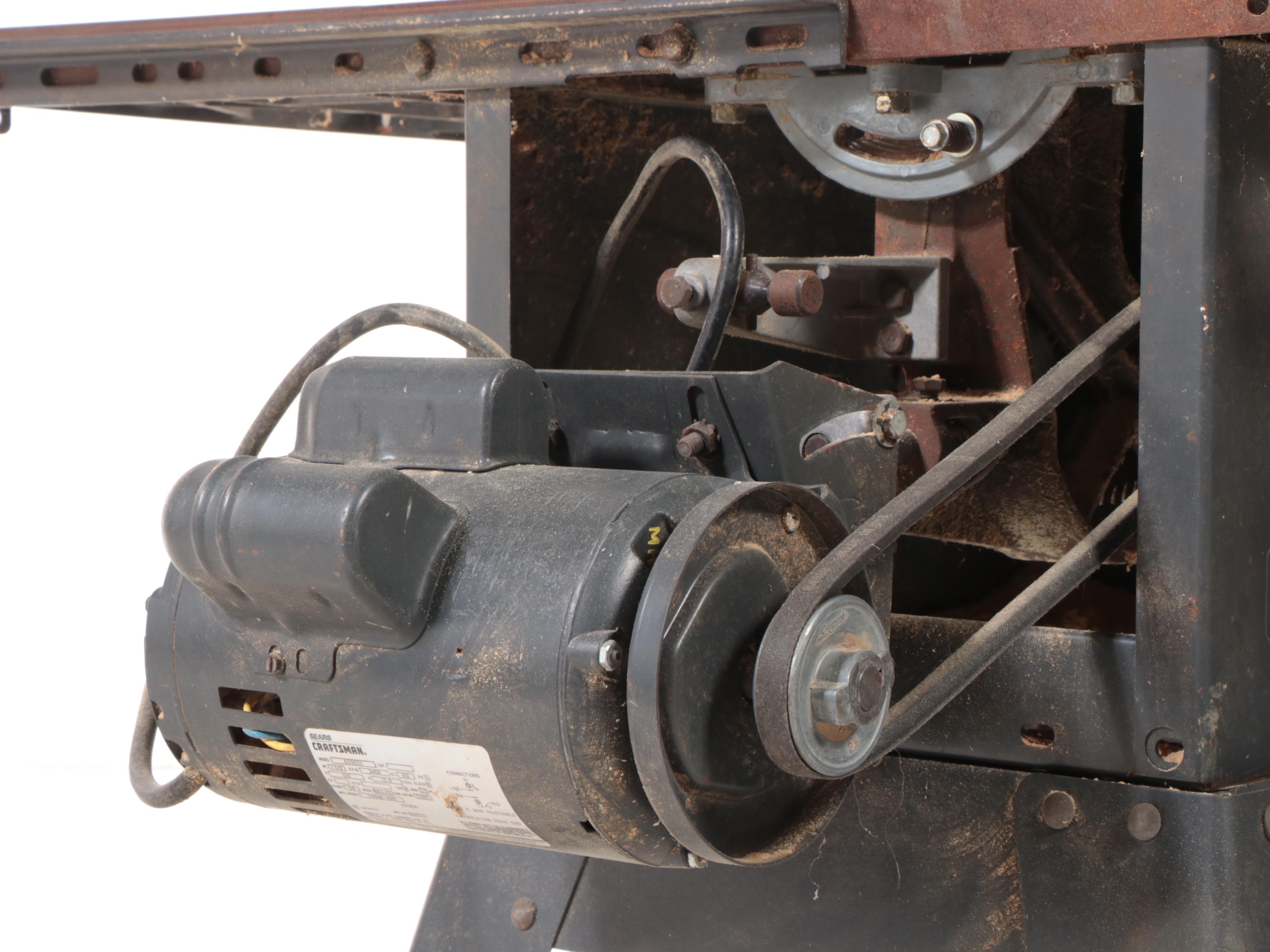 Sears, Roebuck and Co. "Model 113.298762" Table Saw EBTH