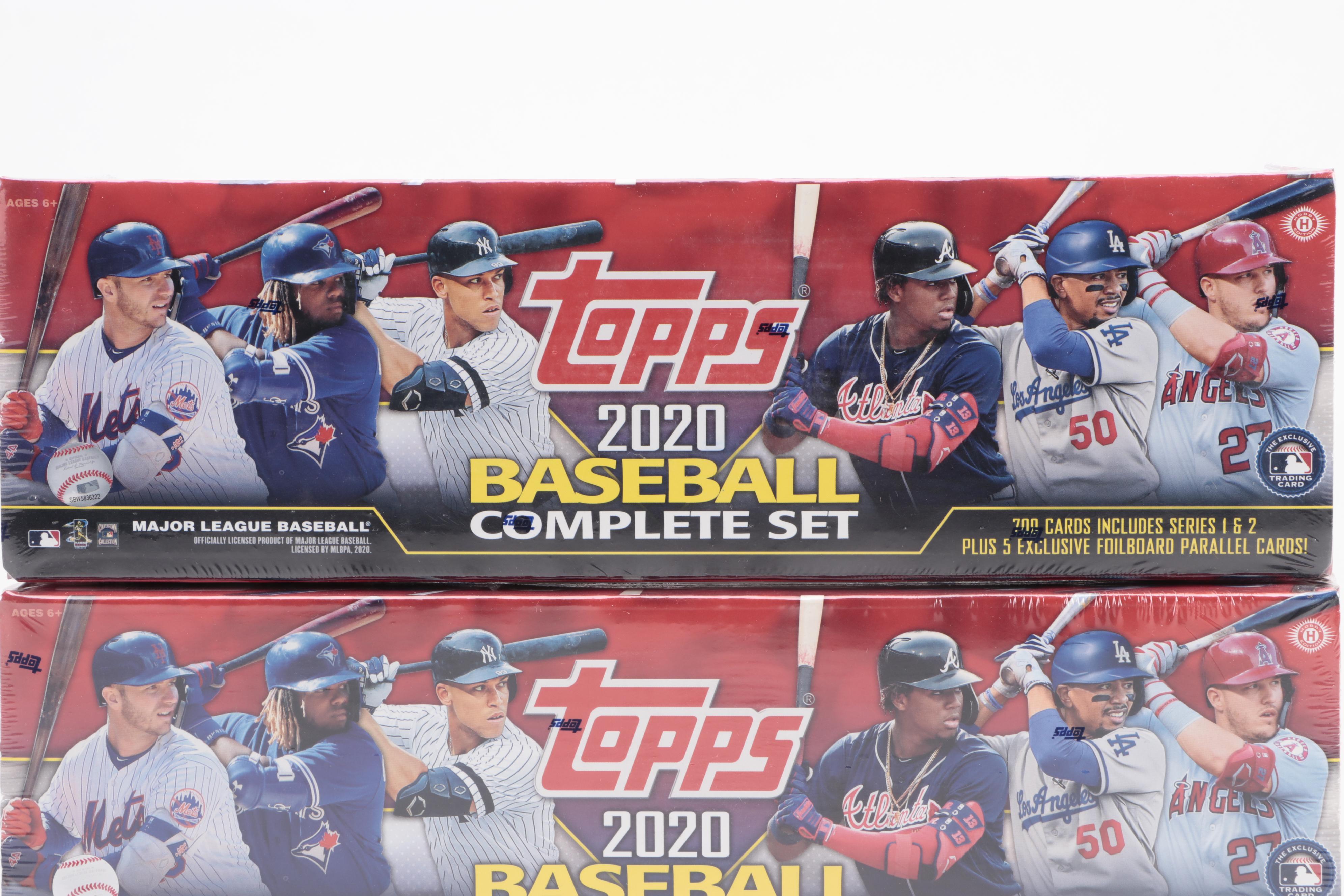 Factory Sealed 2020 Topps Baseball Cards Complete Sets EBTH