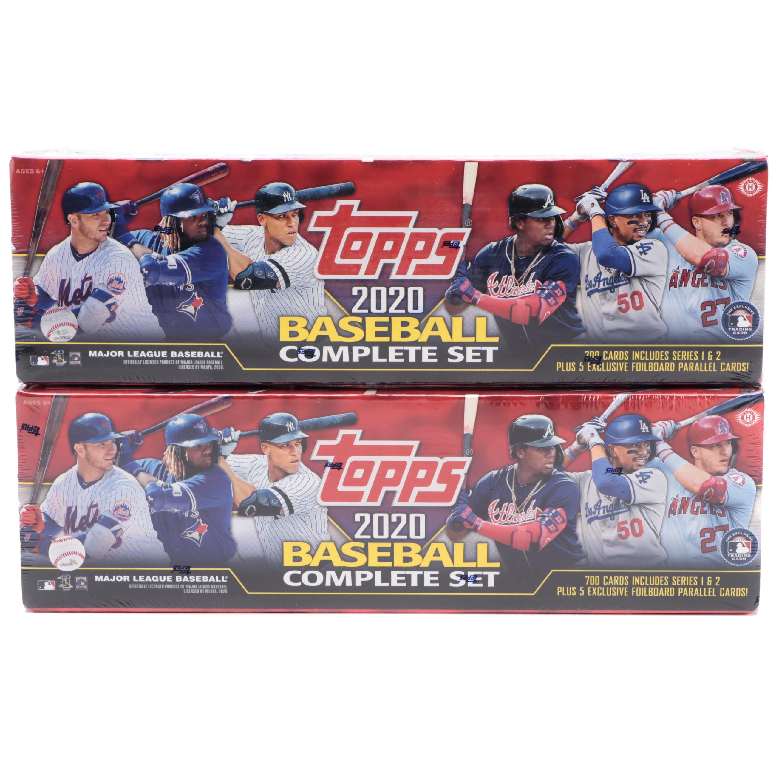 Factory Sealed 2020 Topps Baseball Cards Complete Sets | EBTH