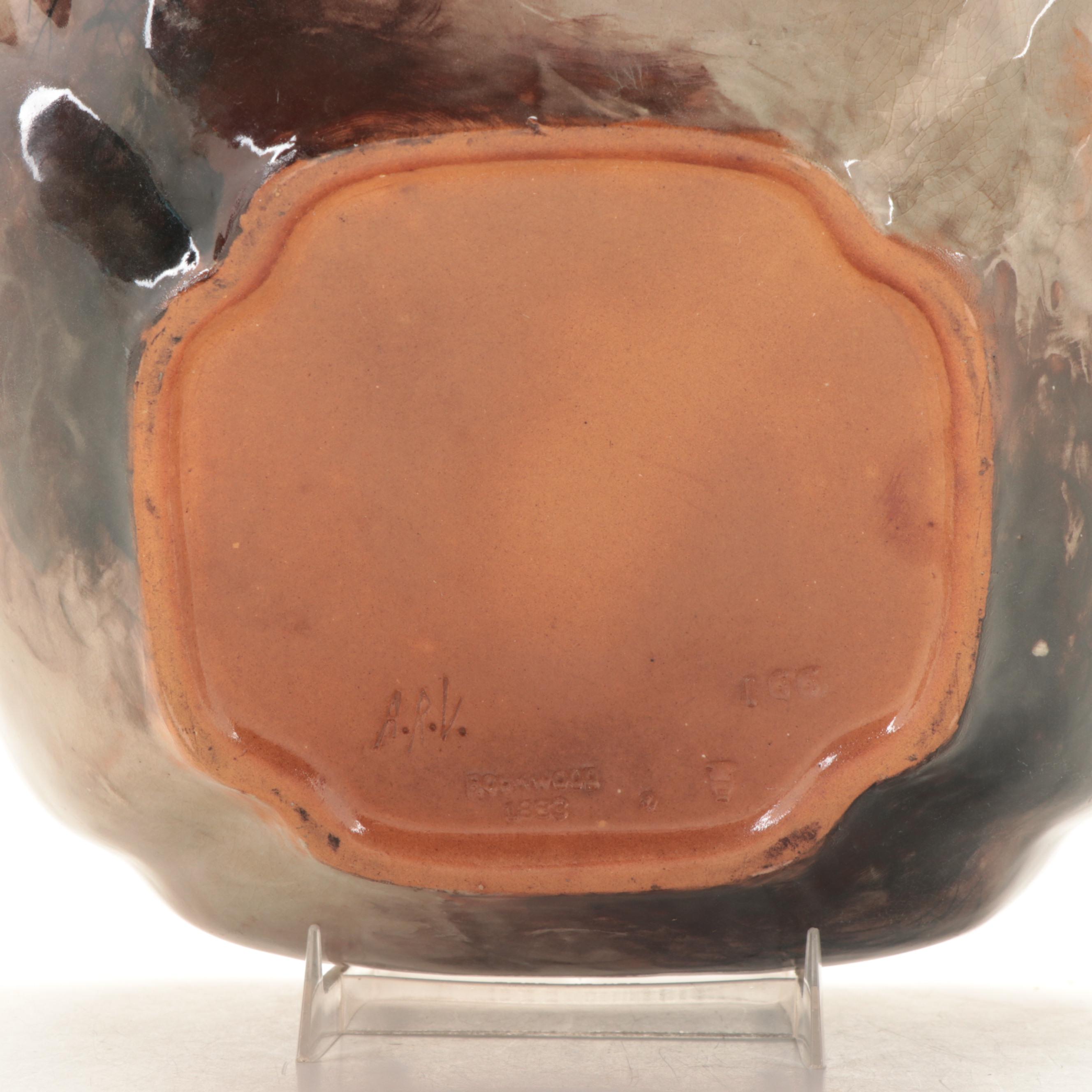 Albert Robert Valentien for Rookwood Pottery Japanesque Bowl, 1883 | EBTH