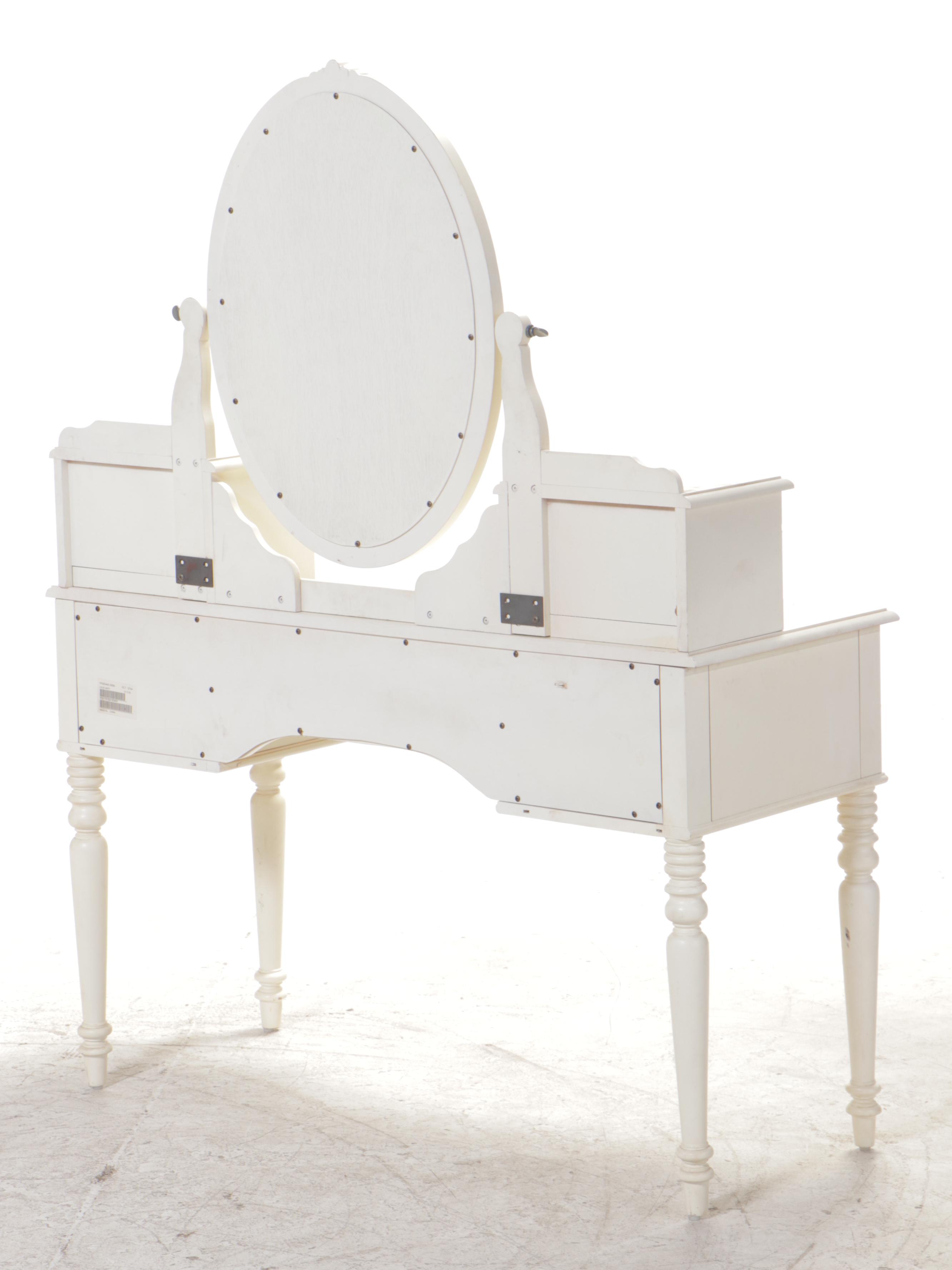 Ethan Allen "Chloe" CreamPainted Vanity EBTH