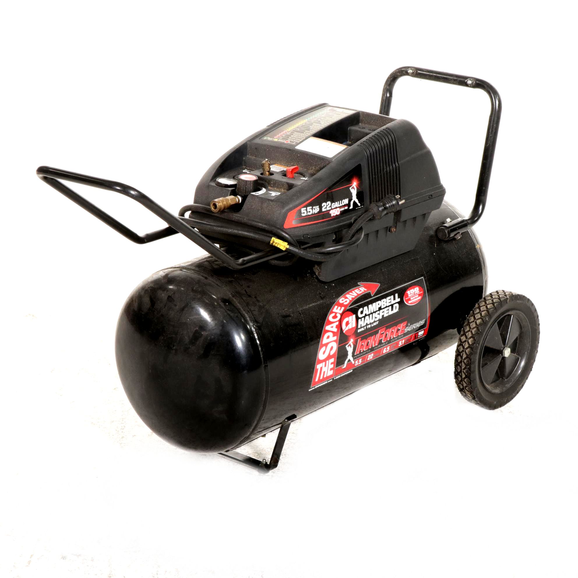 Campbell Hausfeld "Iron Force" 22Gallon Air Compressor EBTH