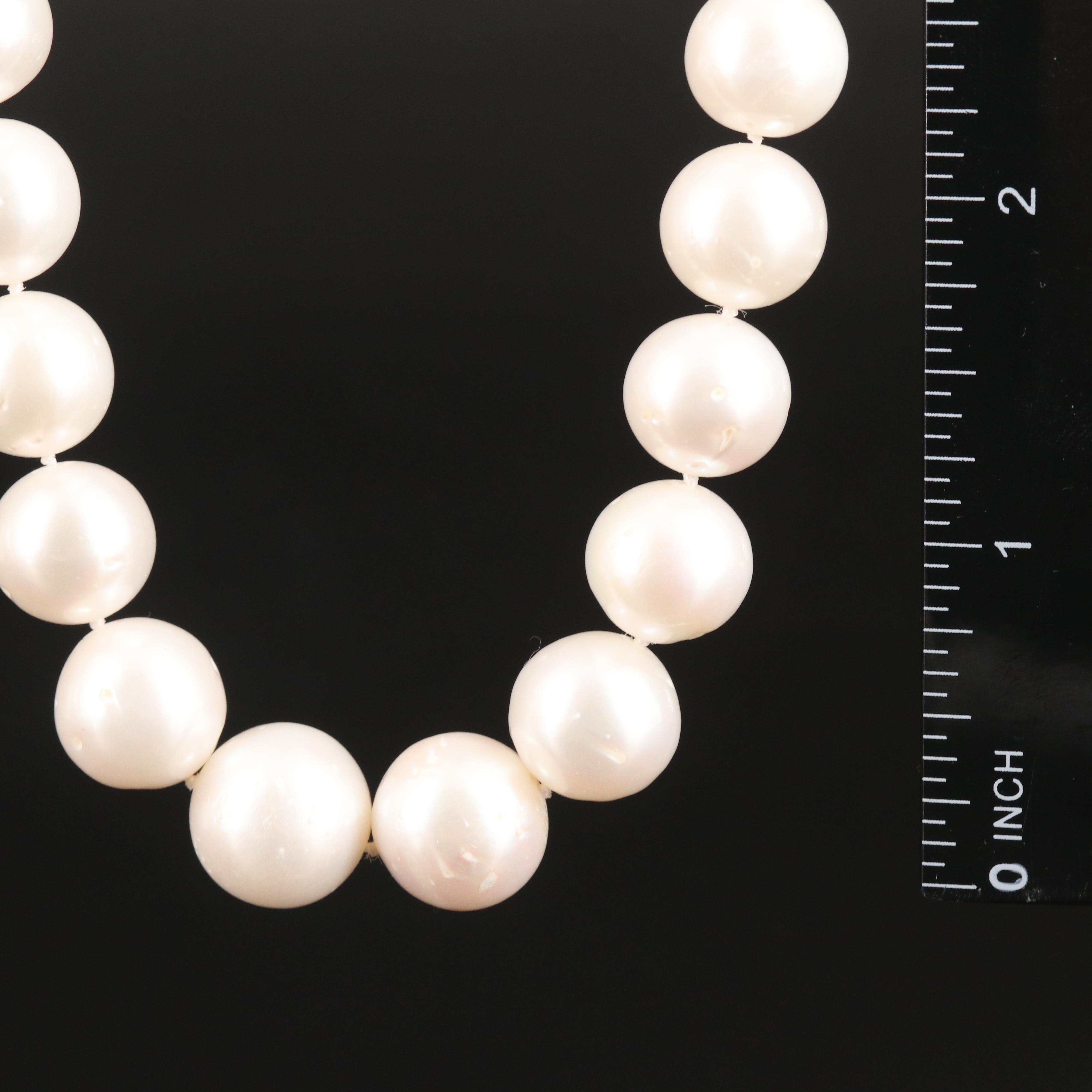 14K Pearl Necklace EBTH
