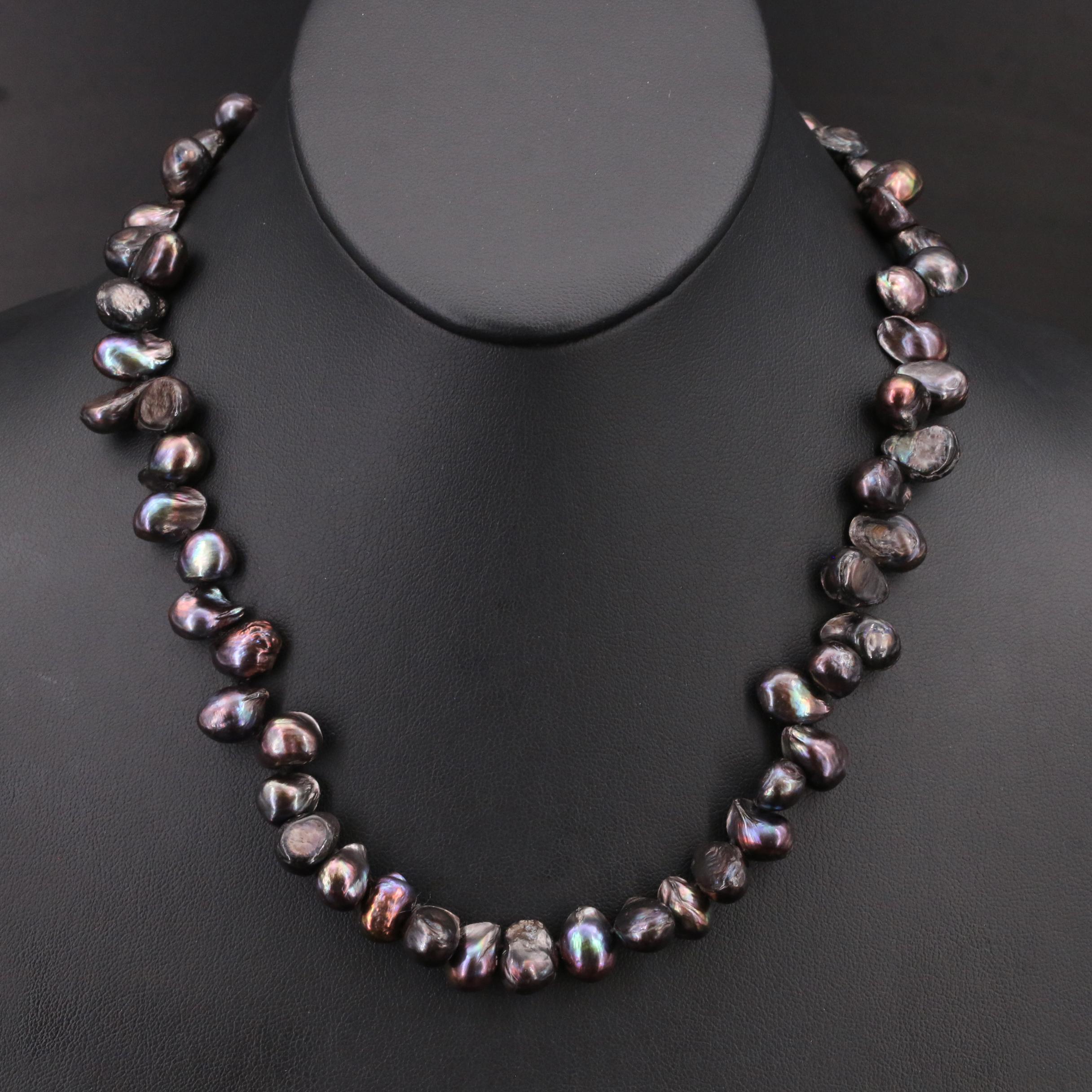 14K Pearl Necklace EBTH