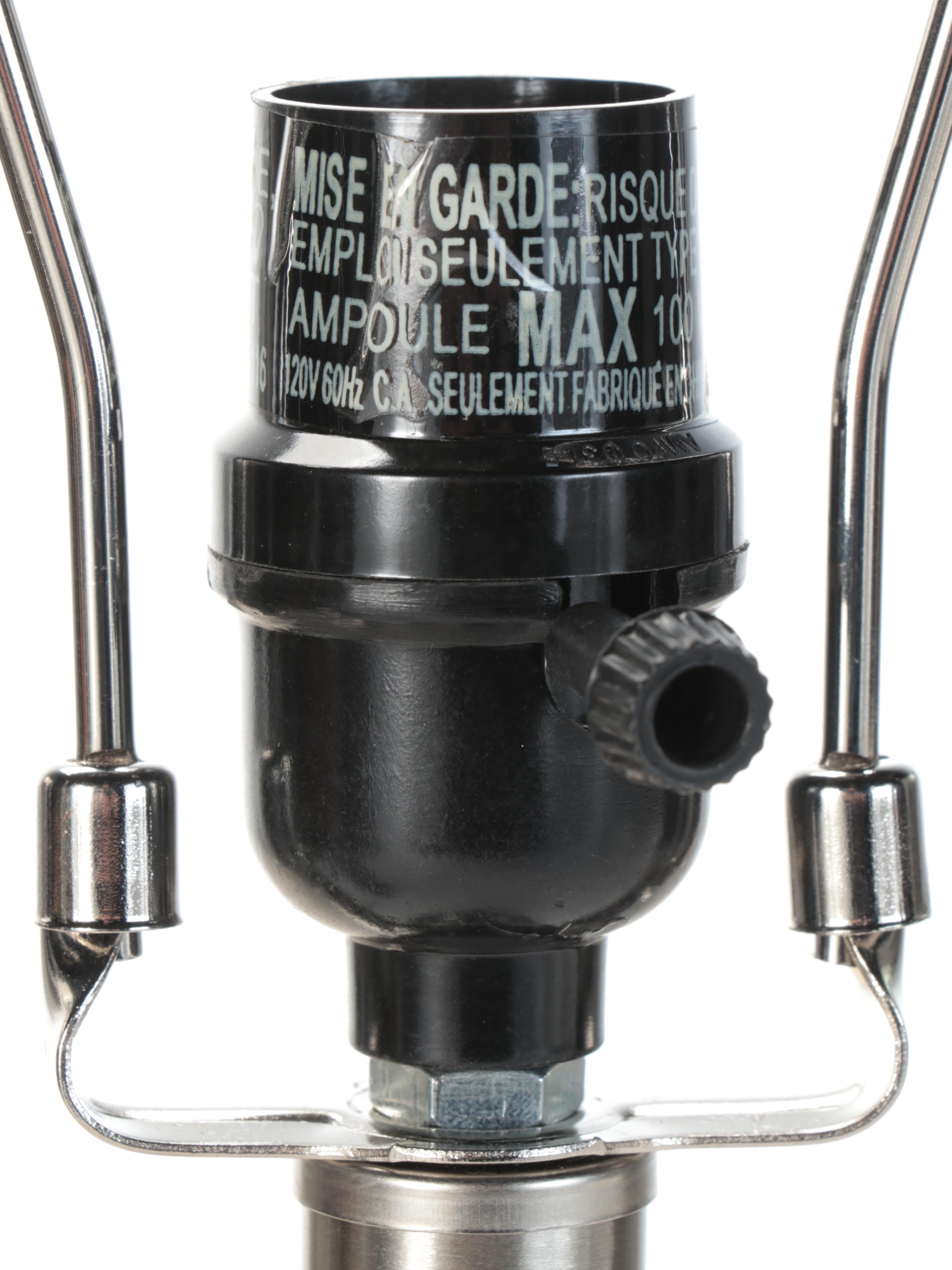 Décor Therapy "Jameson" Textured Ceramic Table Lamps EBTH