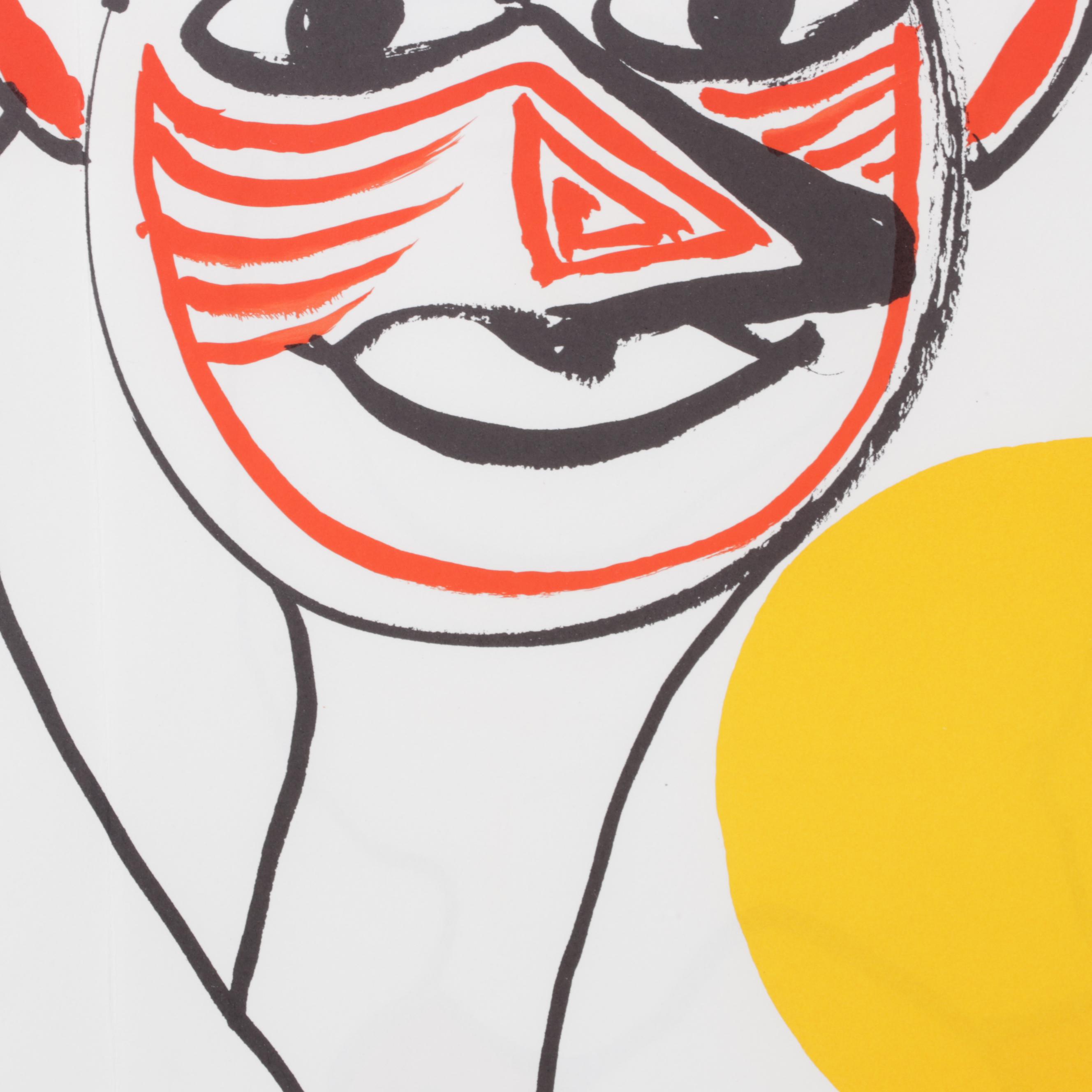 Alexander Calder Double-Page Color Lithograph for 