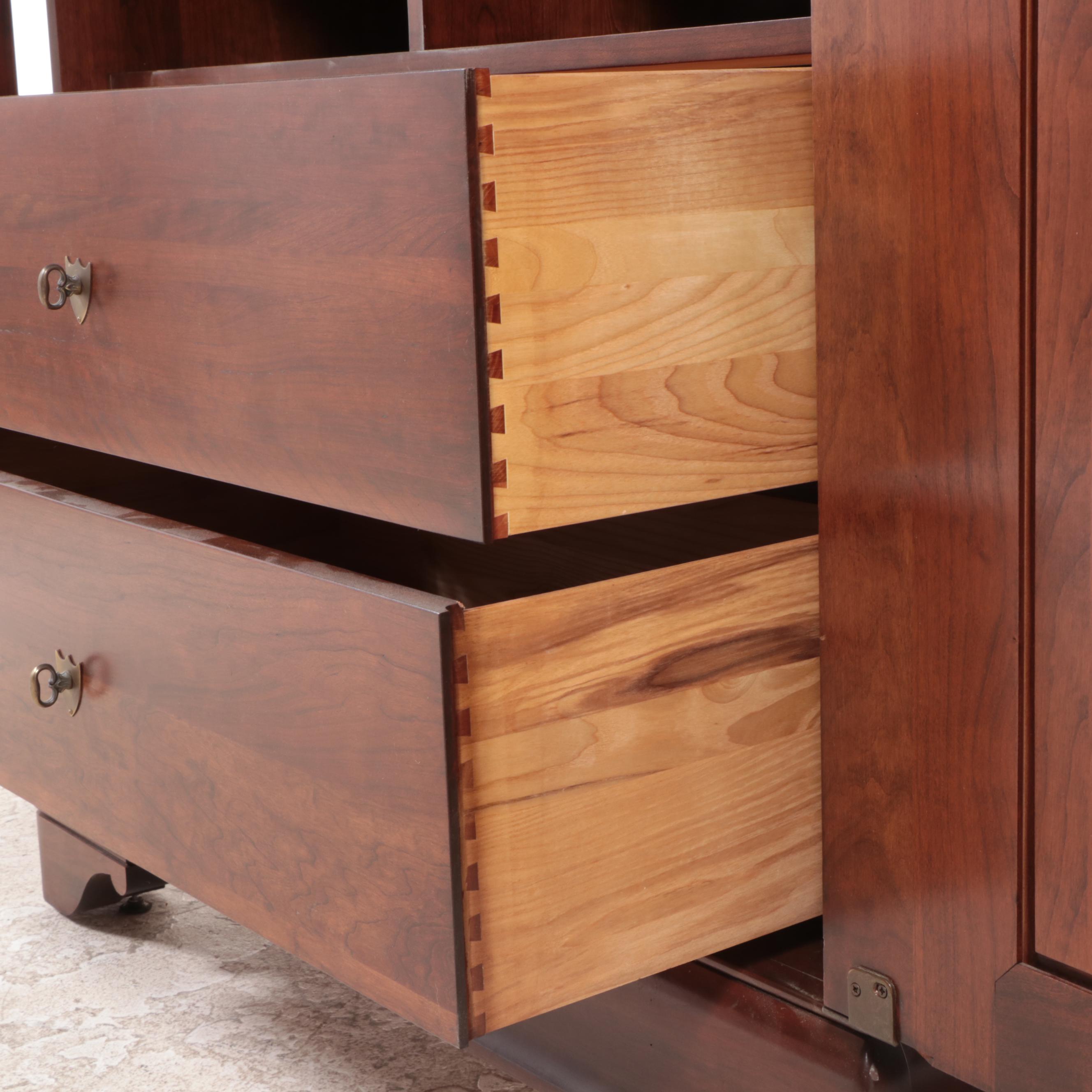 Durham Furniture Louis Philippe Style Cherry Media EBTH