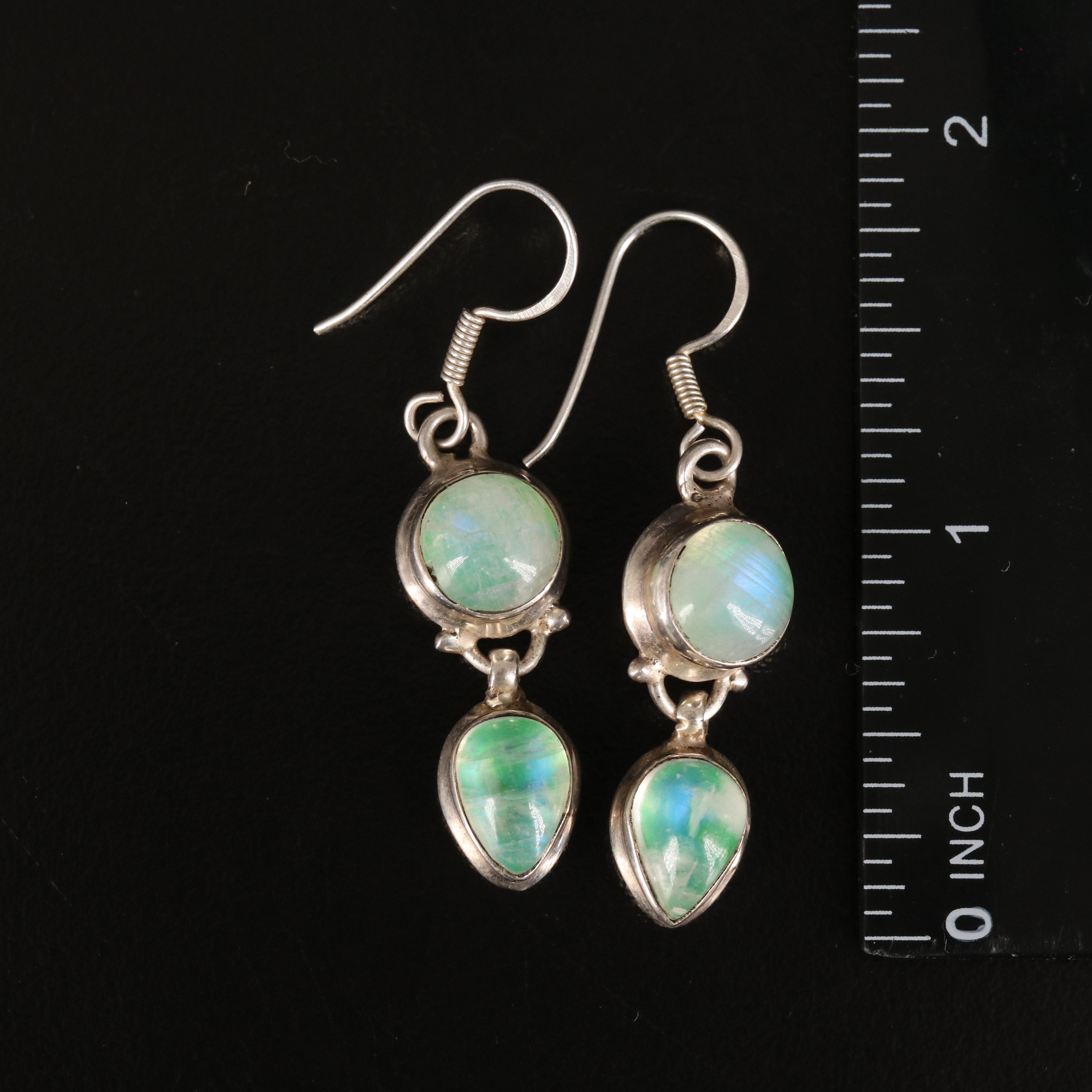 Silpada Featured in Earring Grouping and Pendant Including Rainbow