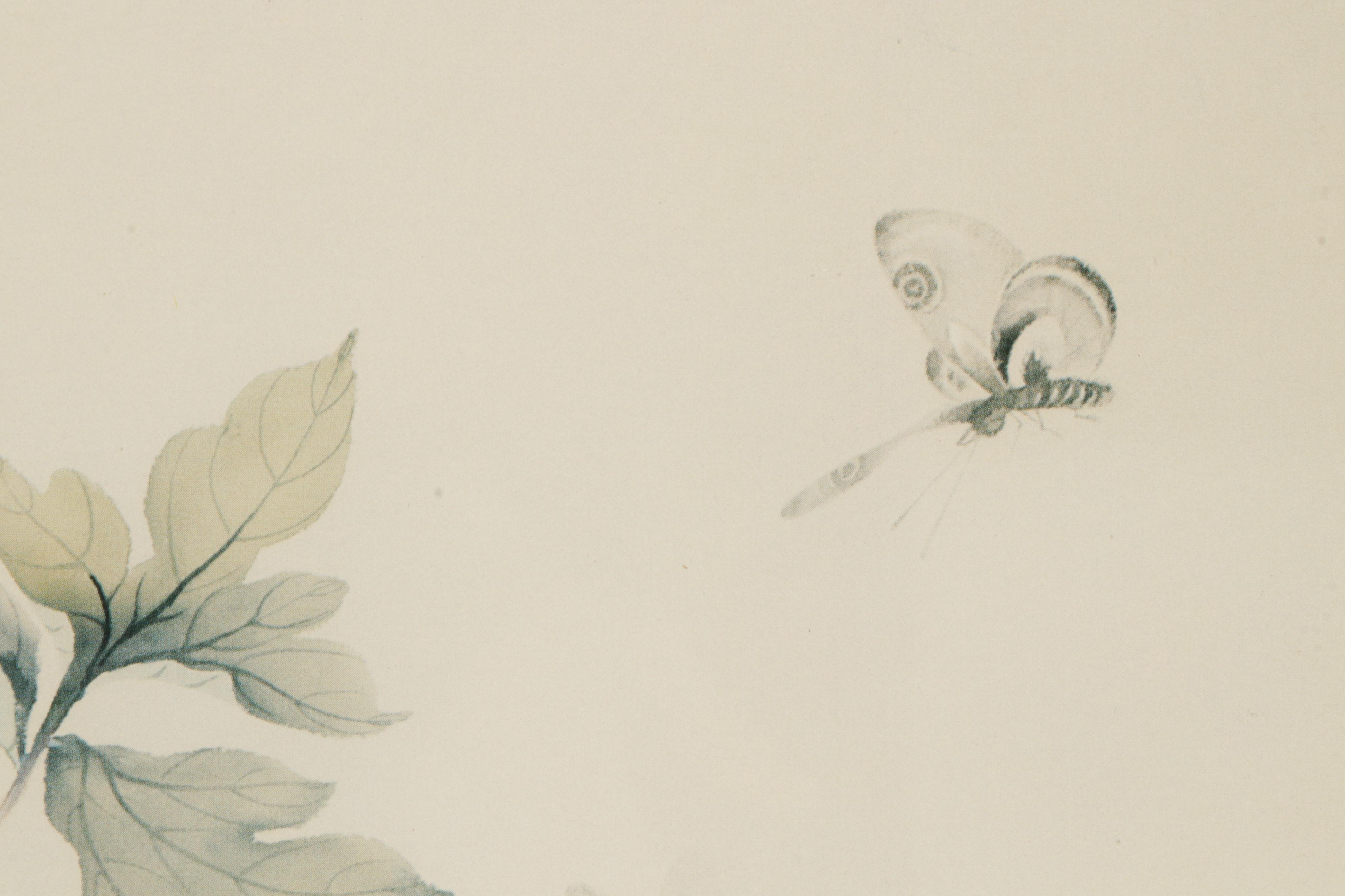 Offset Lithographs After Lee Tong Shiang Chang of Birds on Branches