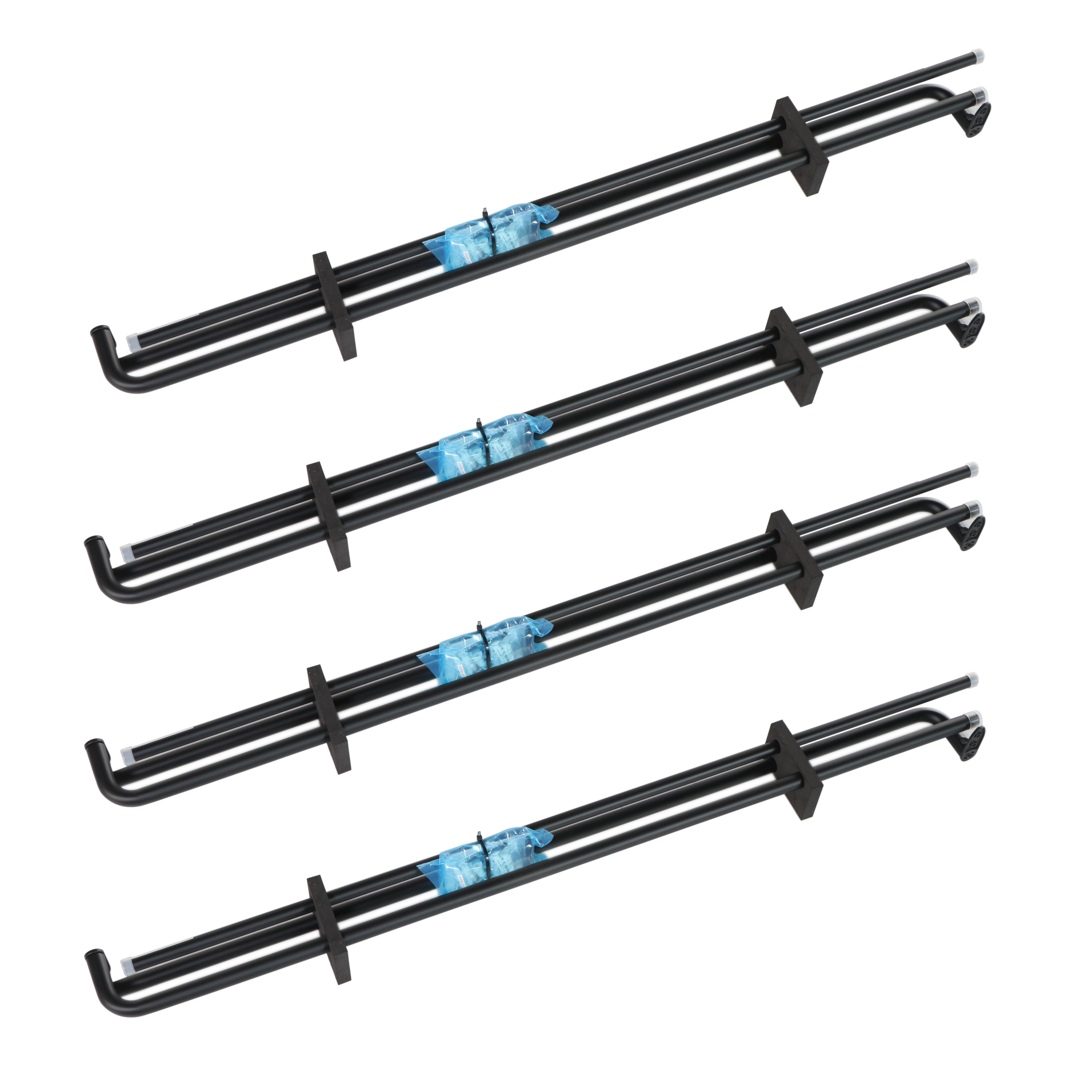 Hearth & Hand with Magnolia French Return Curtain Rods in Matte Black Finish EBTH