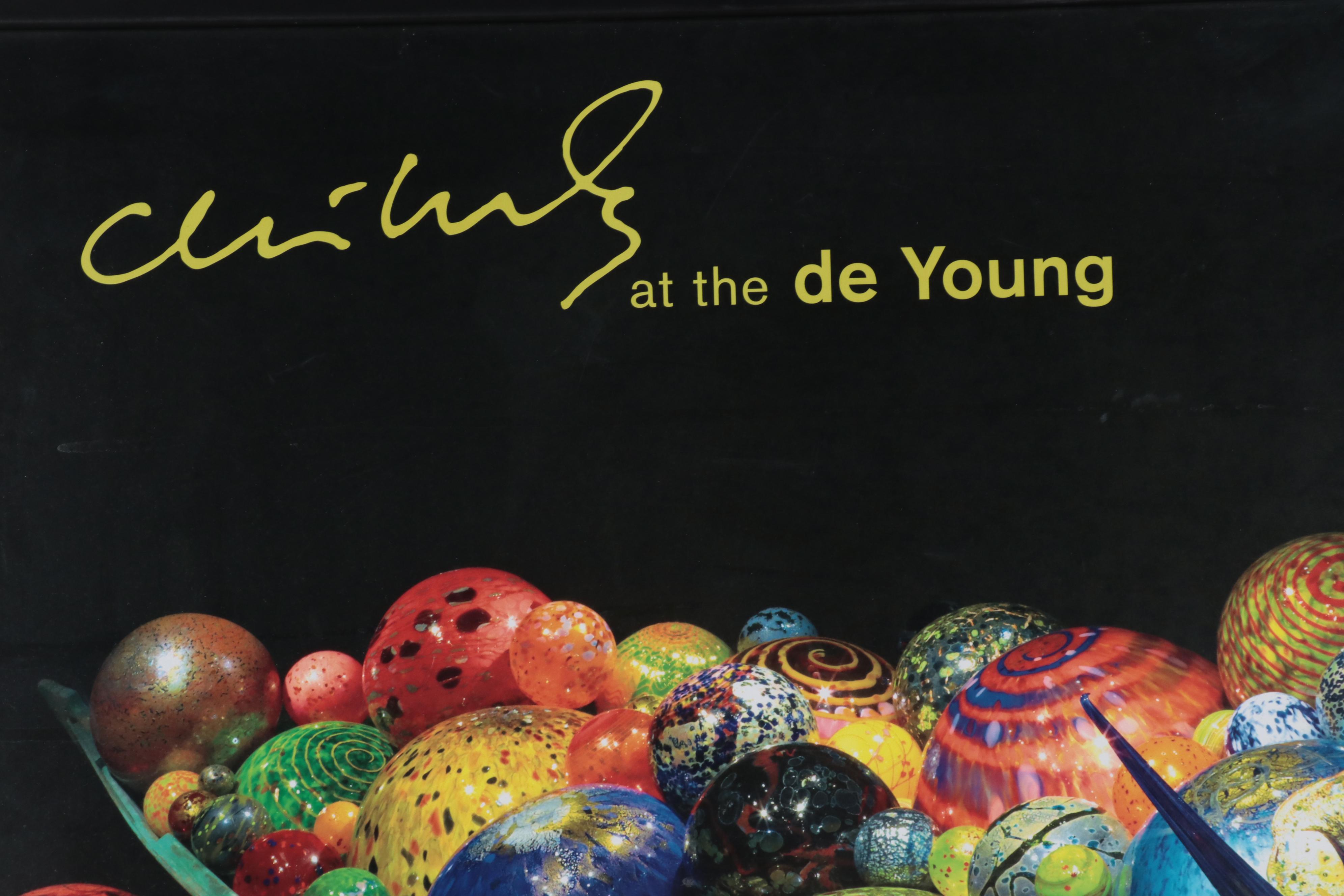 de Young Dale Chihuly Exhibition Poster, 2008 EBTH