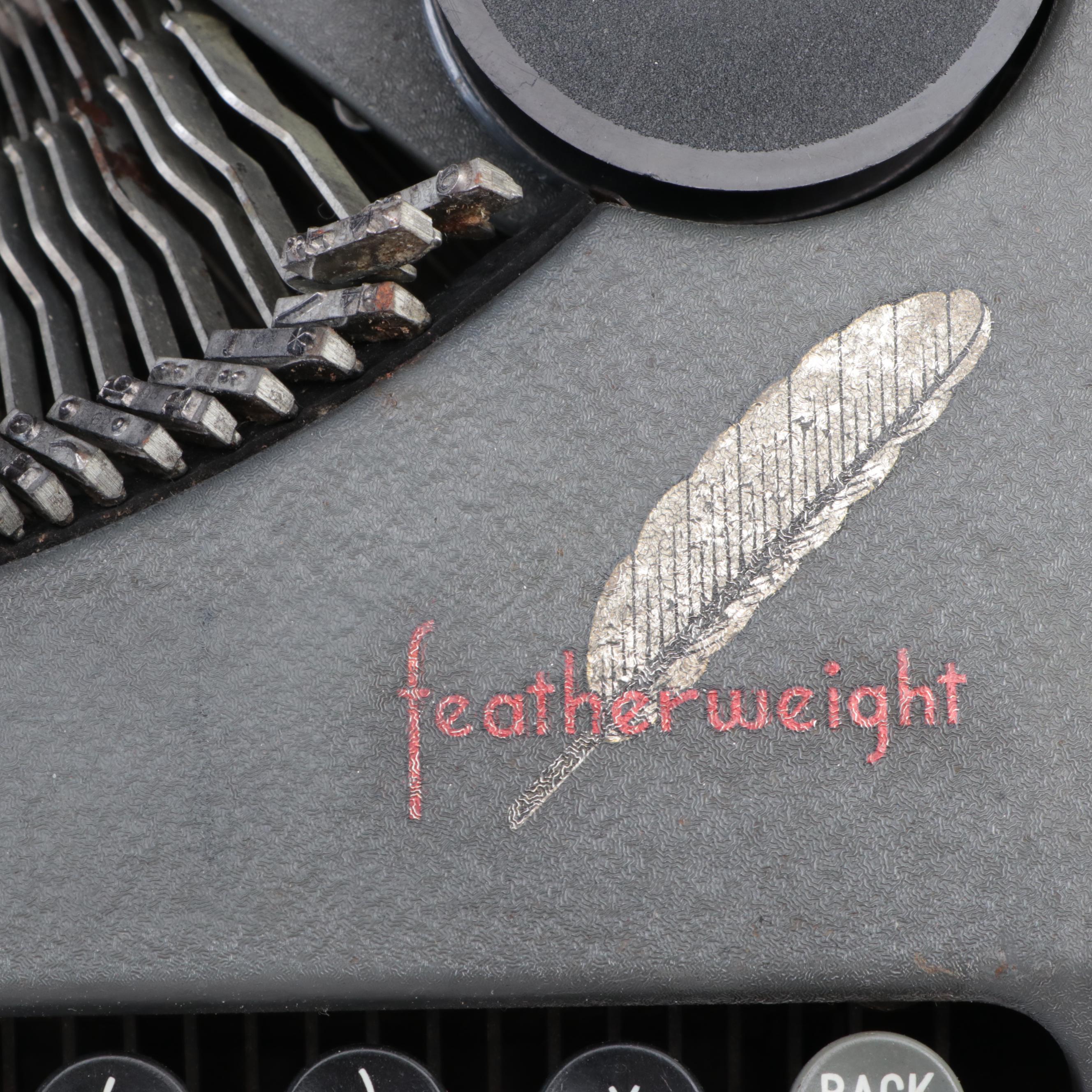 Hermes Featherweight Portable Typewriter, Circa 1937 EBTH