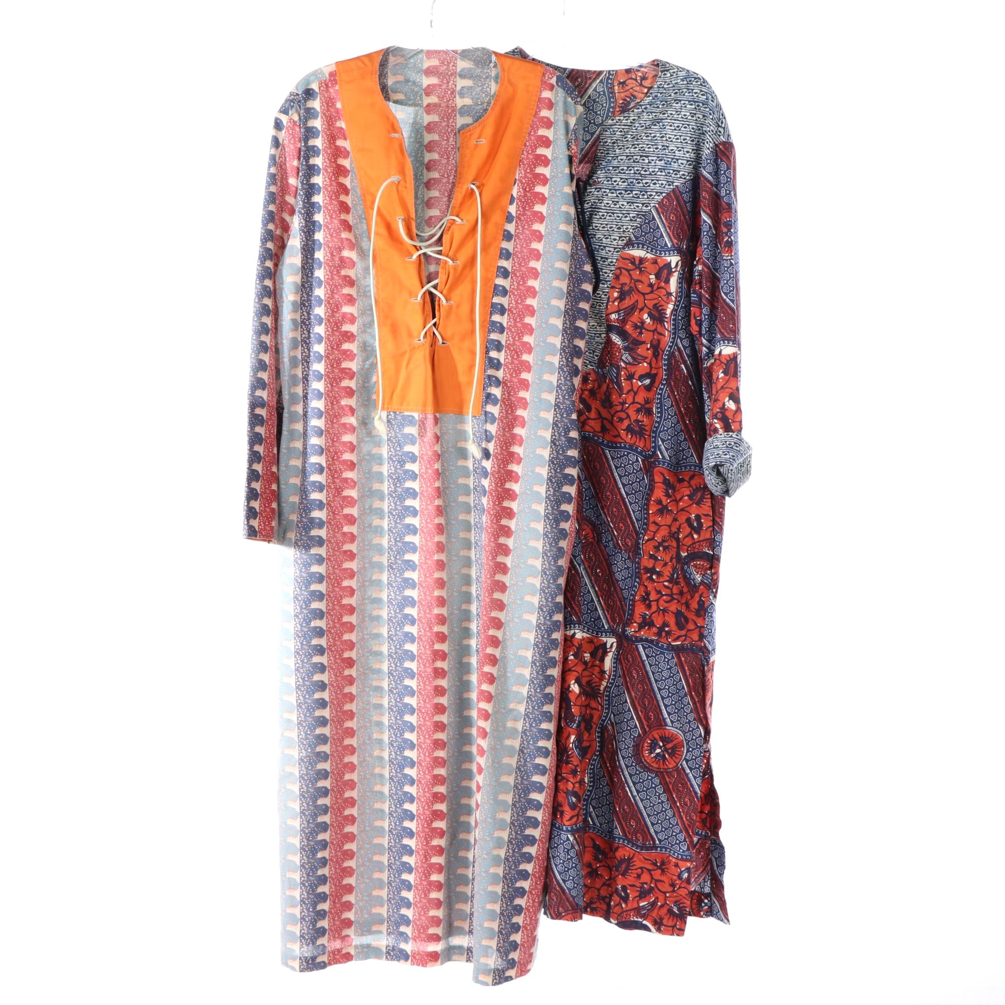 Printed Cotton Kaftans EBTH