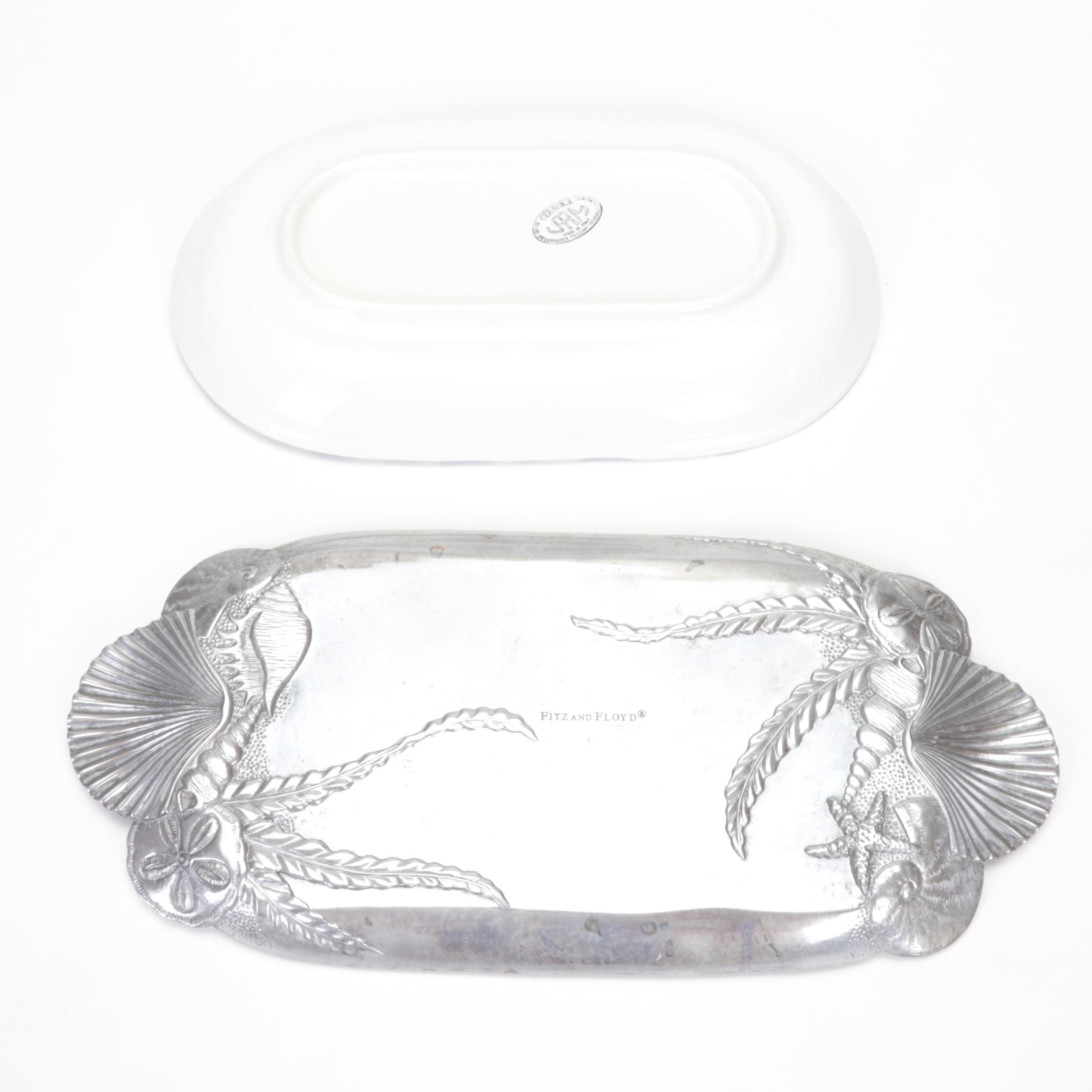 Octopus and Oceanic Serveware and Decor Featuring Nambe and Fitz and