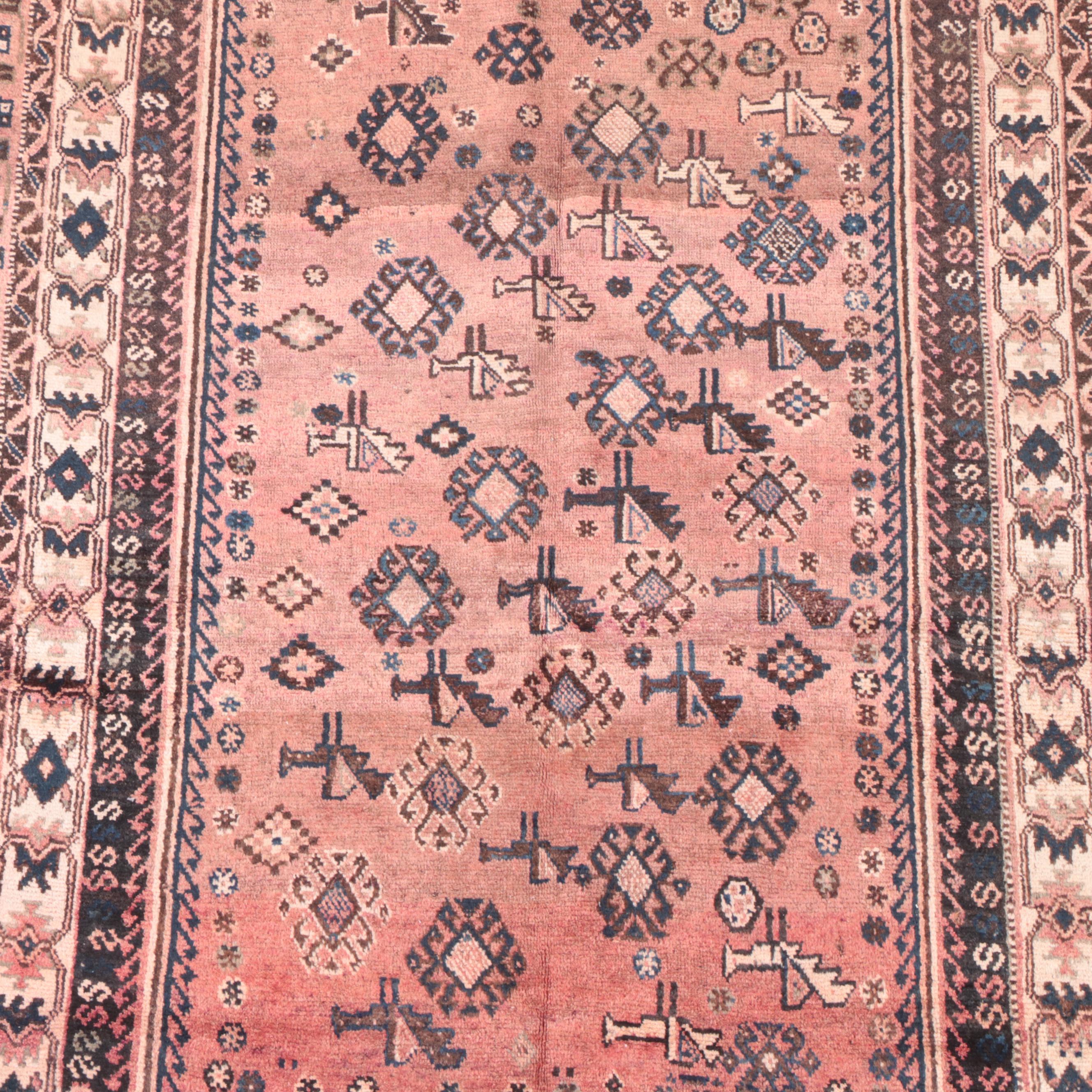 5'4 x 8'4 HandKnotted Persian Kurdish Area Rug EBTH