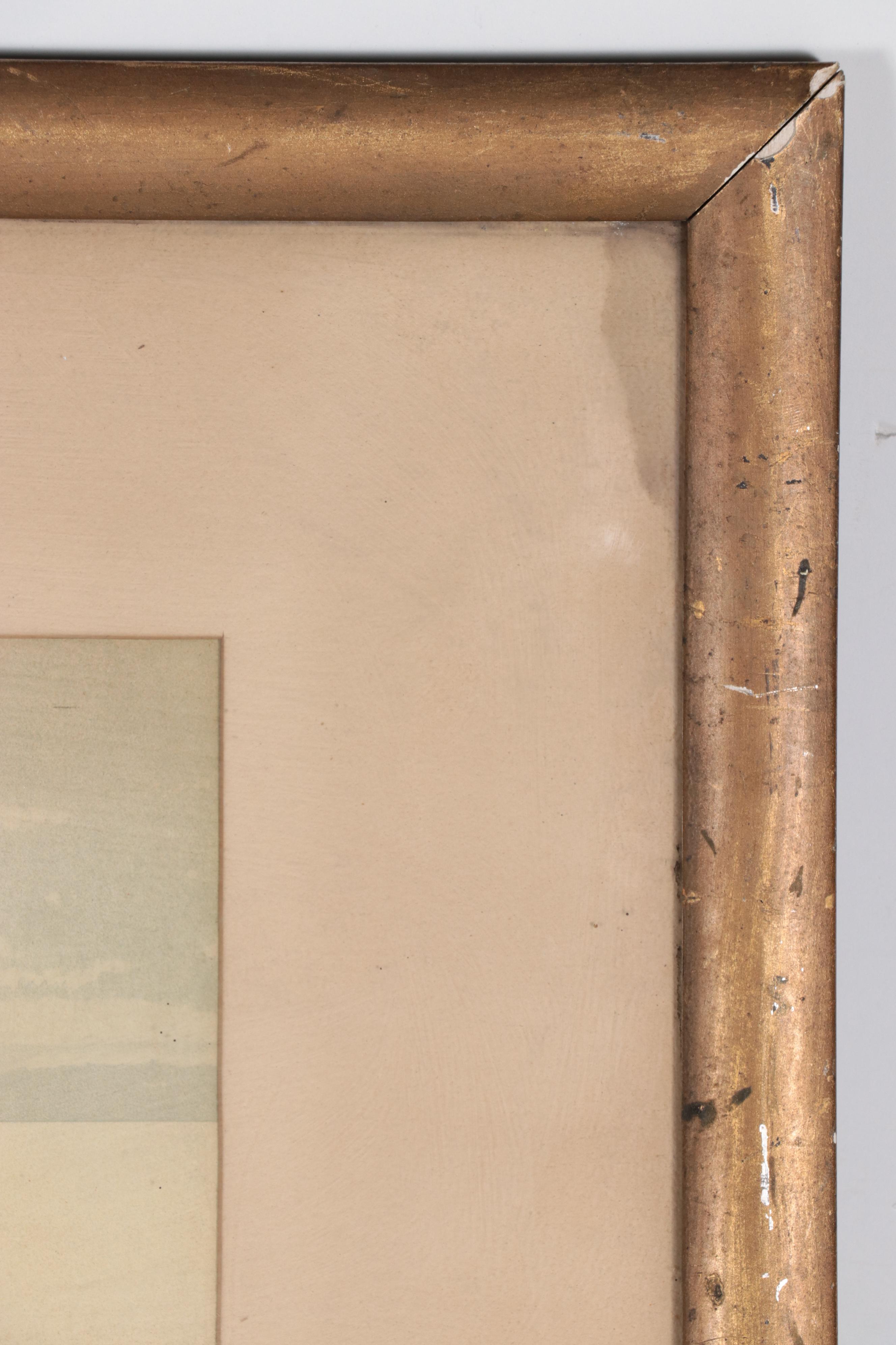 Chromolithograph After Louis Kinney Harlow of River, Early 20th Century