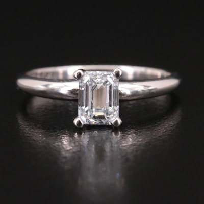 14K 0.36 CT Lab Grown Diamond Solitaire Ring