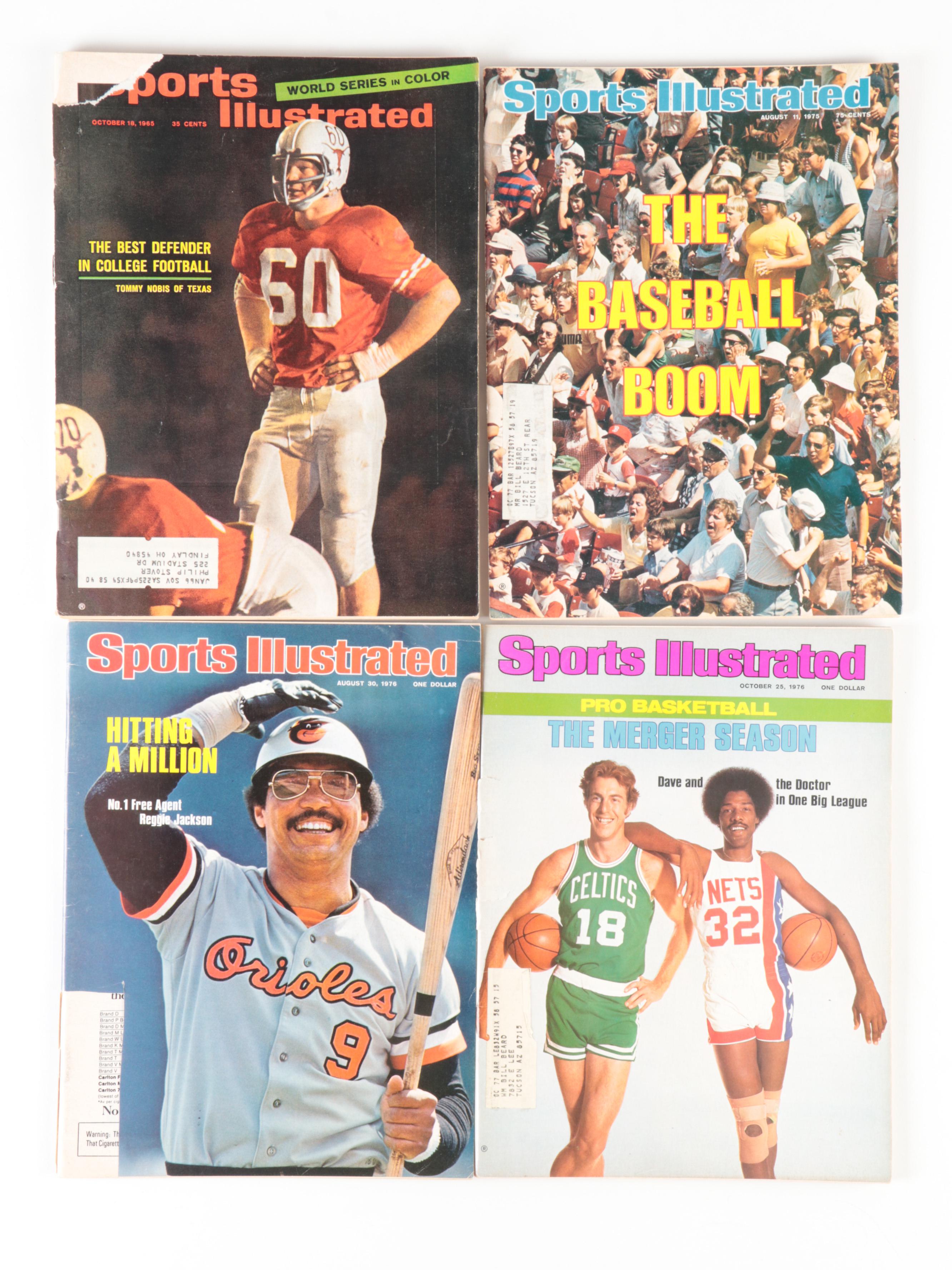 "Sports Illustrated" Magazines Featuring Muhammad Ali, Sandy Koufax