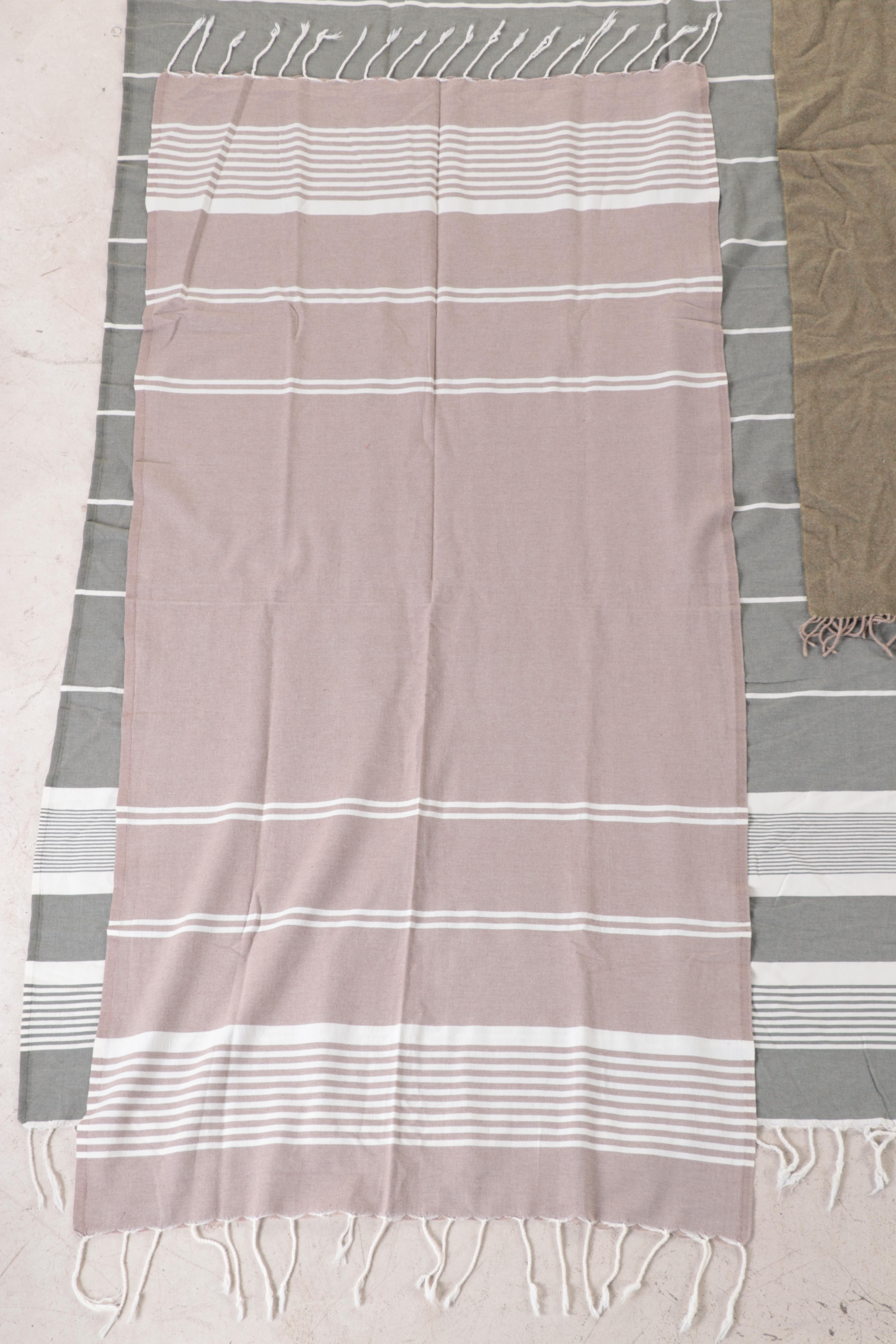 Ermenegildo Zegna Cashmere Blend Throw with Additional Wraps EBTH