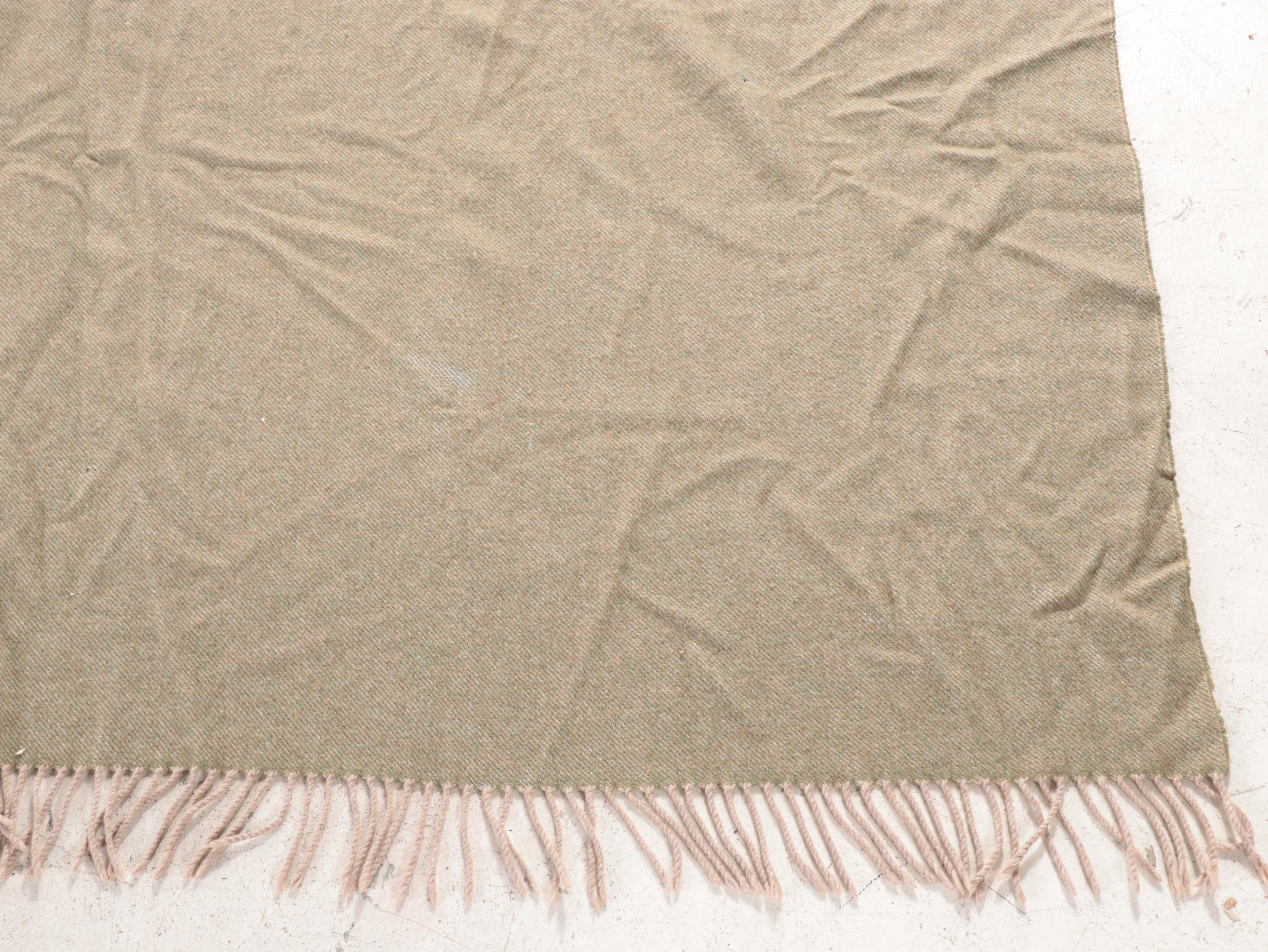 Ermenegildo Zegna Cashmere Blend Throw with Additional Wraps EBTH