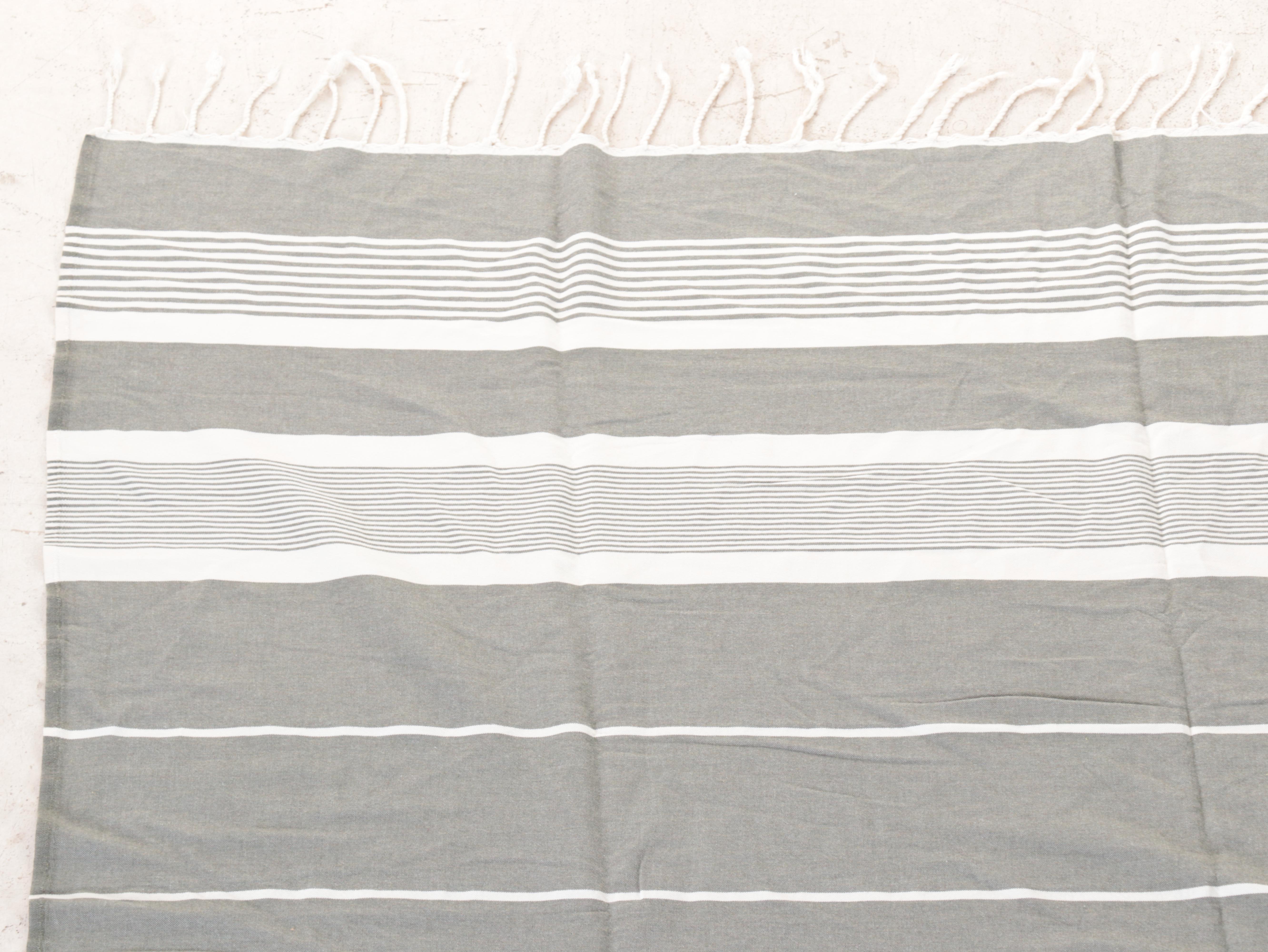 Ermenegildo Zegna Cashmere Blend Throw with Additional Wraps EBTH