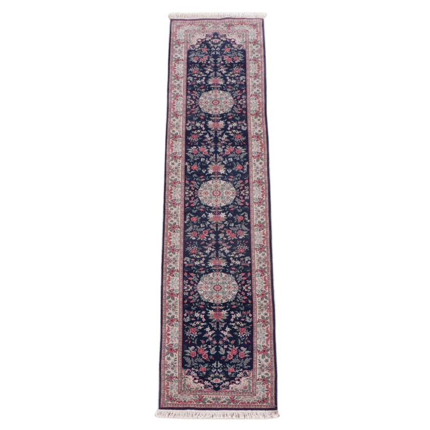 2'7 x 11'7 Hand-Knotted Sino-Persian Tabriz Carpet Runner