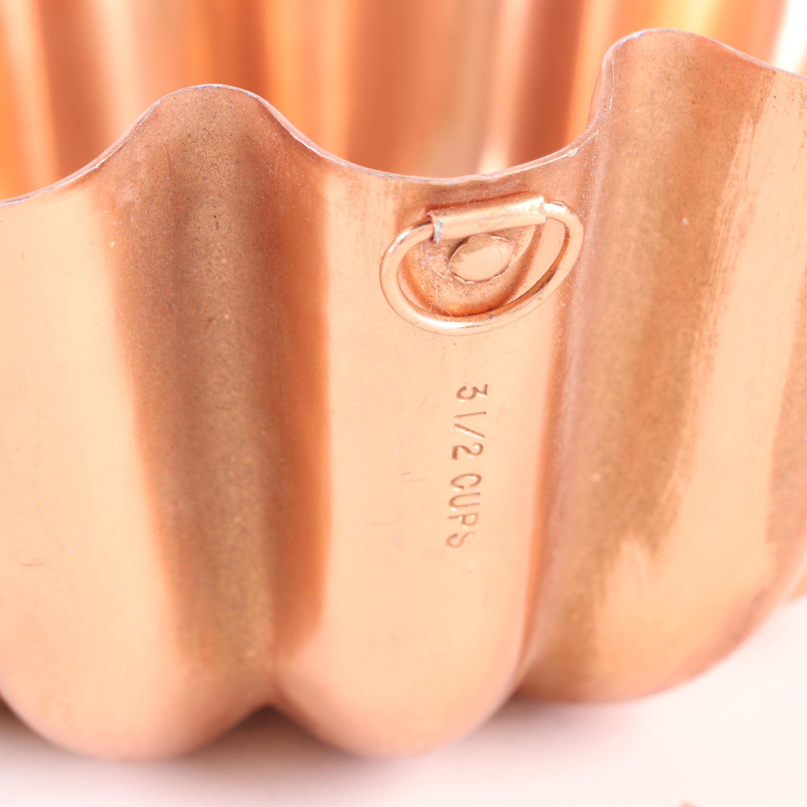 Heart Shaped CopperPlated Aluminum Jelly Molds EBTH