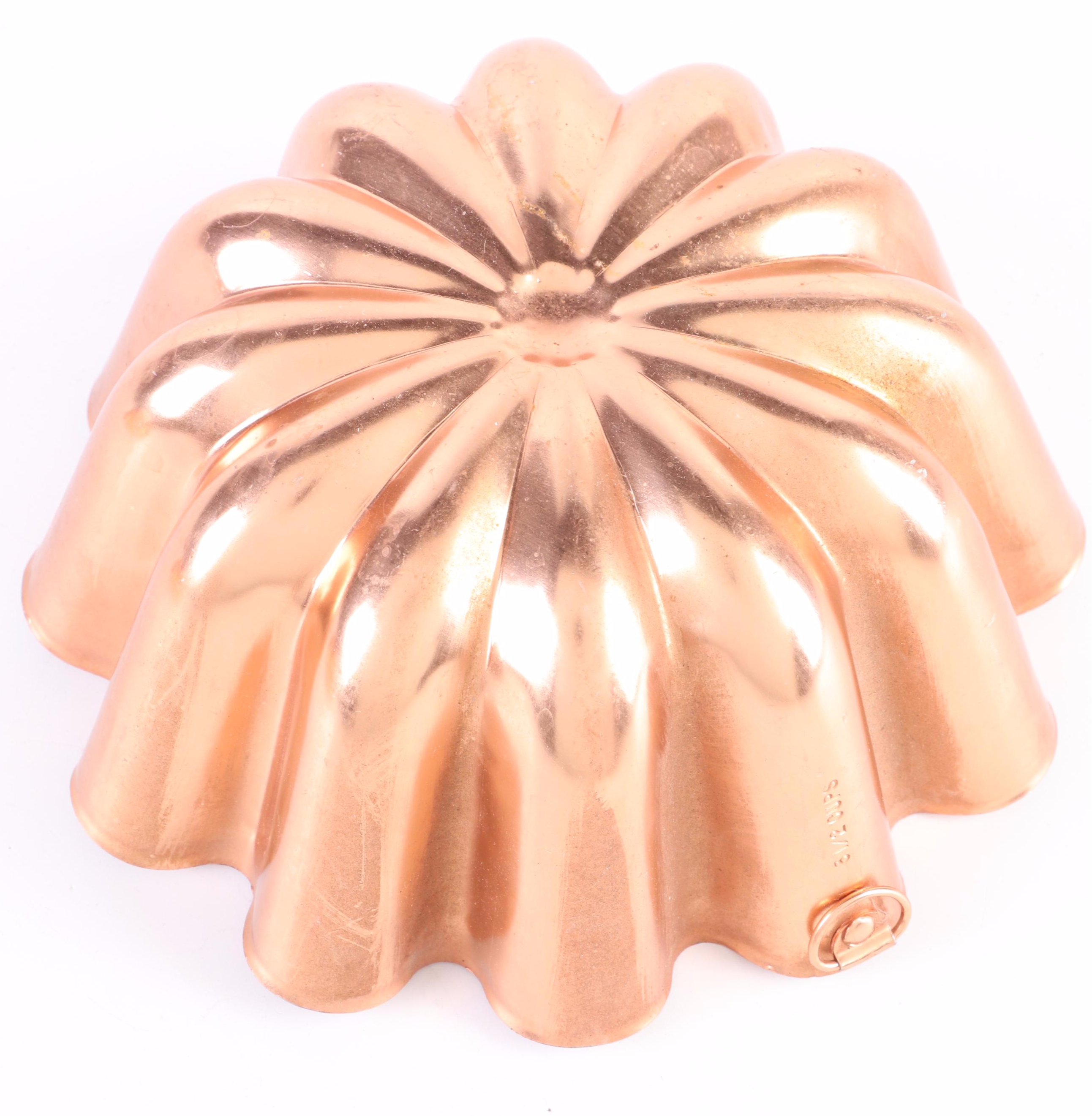Heart Shaped CopperPlated Aluminum Jelly Molds EBTH