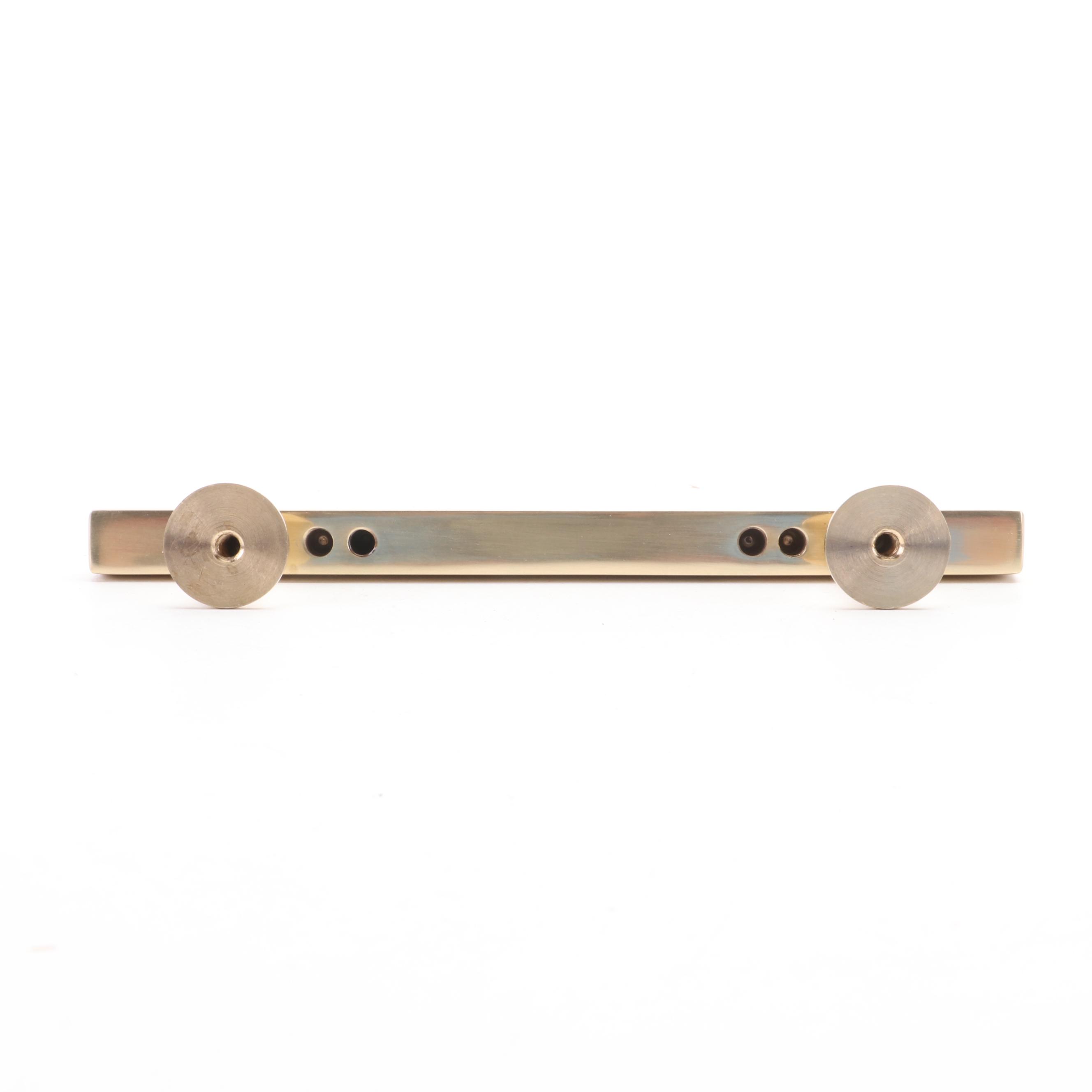 Polished Brass 6" Adjustable Pulls EBTH