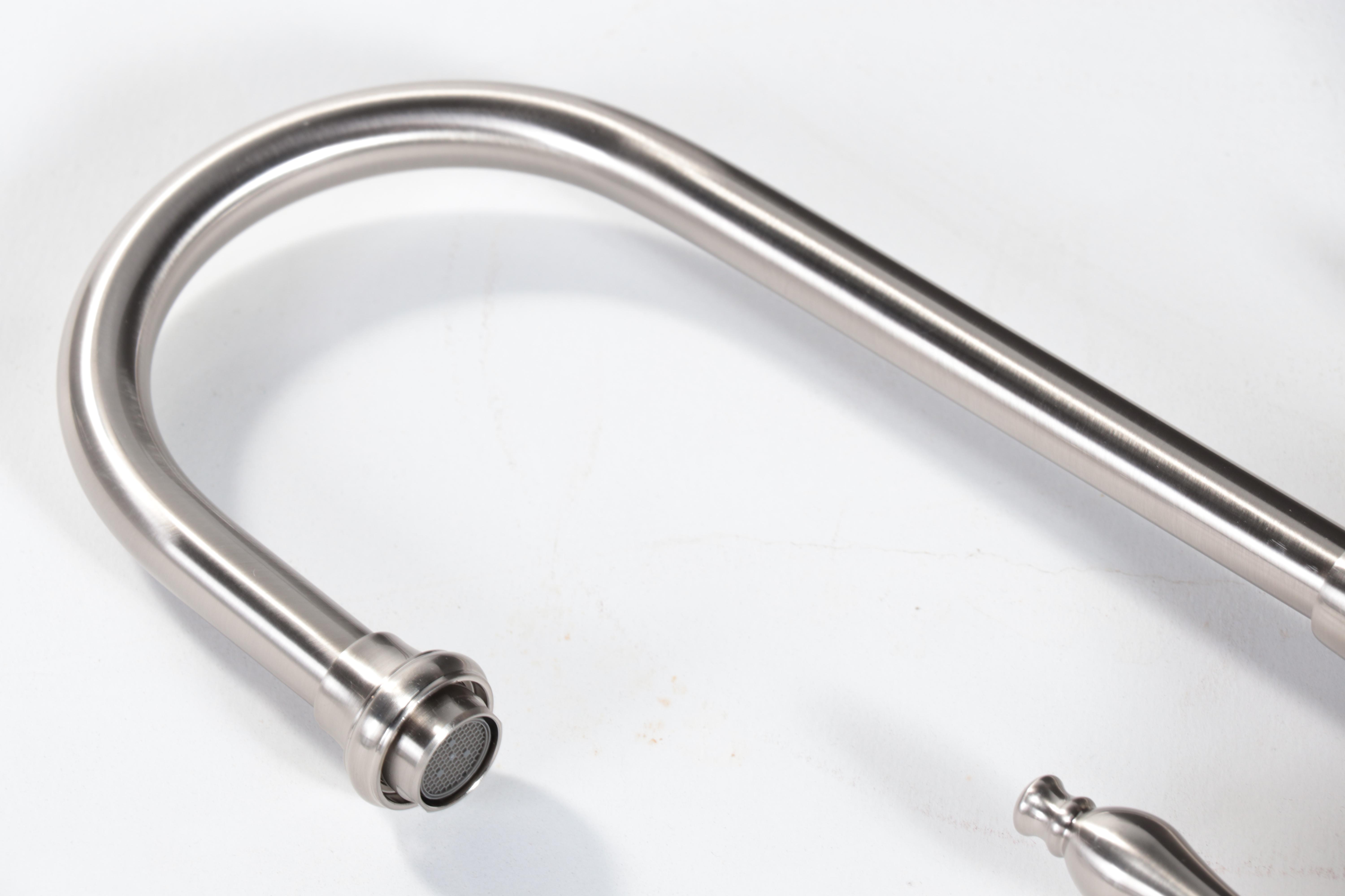 Gunmetal Black Finish Stainless Steel Sink with Brushed Nickel Finish