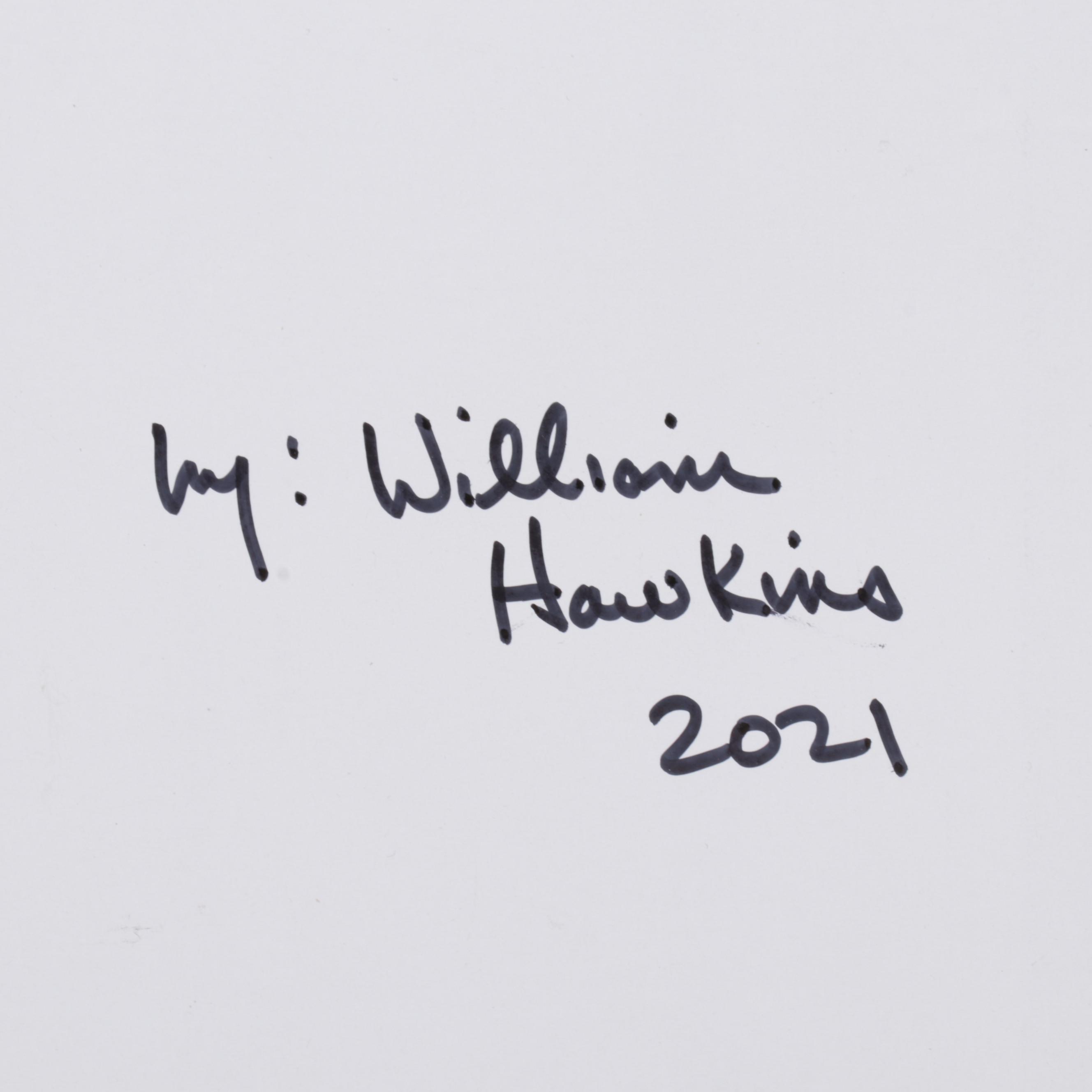 William Hawkins Oil Painting of Hillside Tree Copse, 2021 EBTH