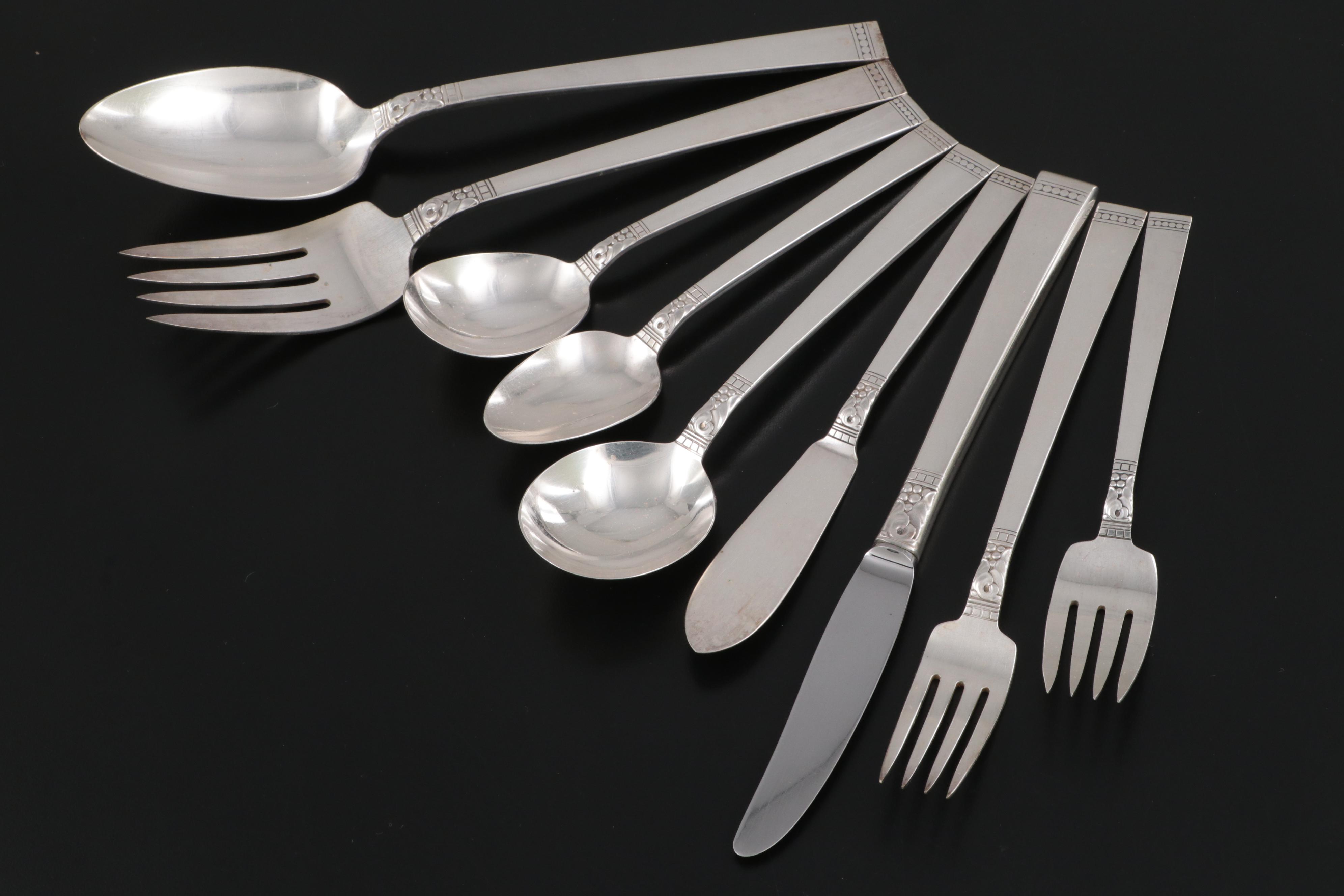 Oneida Community "Forever" Silver Plate Flatware, Early to Mid20th Century EBTH