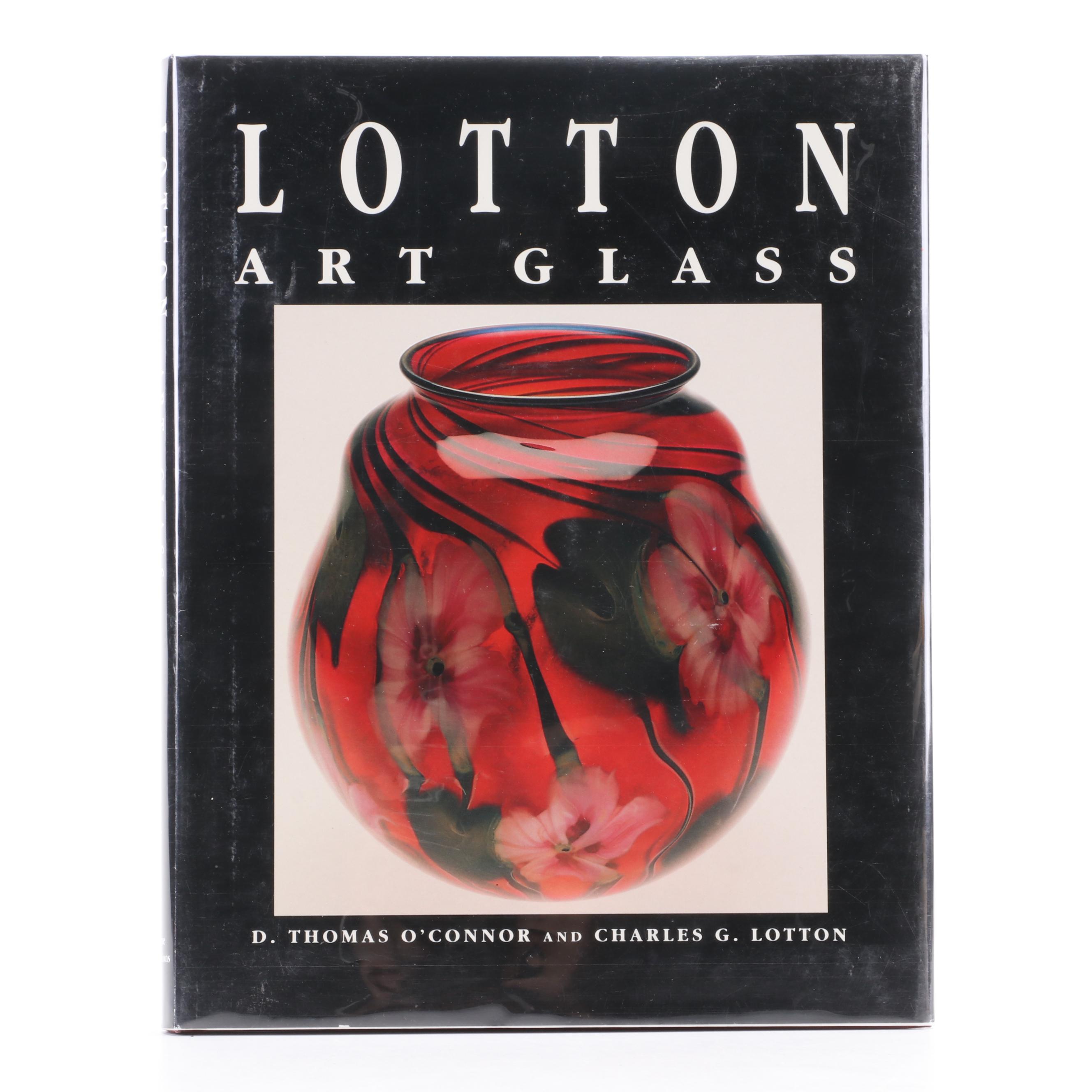 Artist Signed "The Story of St. Clair Glass" with Other Art Glass Books